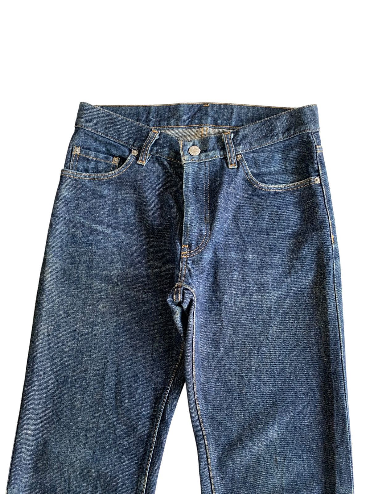 Helmut Lang HELMUT LANG BUTTON FLY CLASSIC DENIM JEANS Size US 29 - 5 Thumbnail