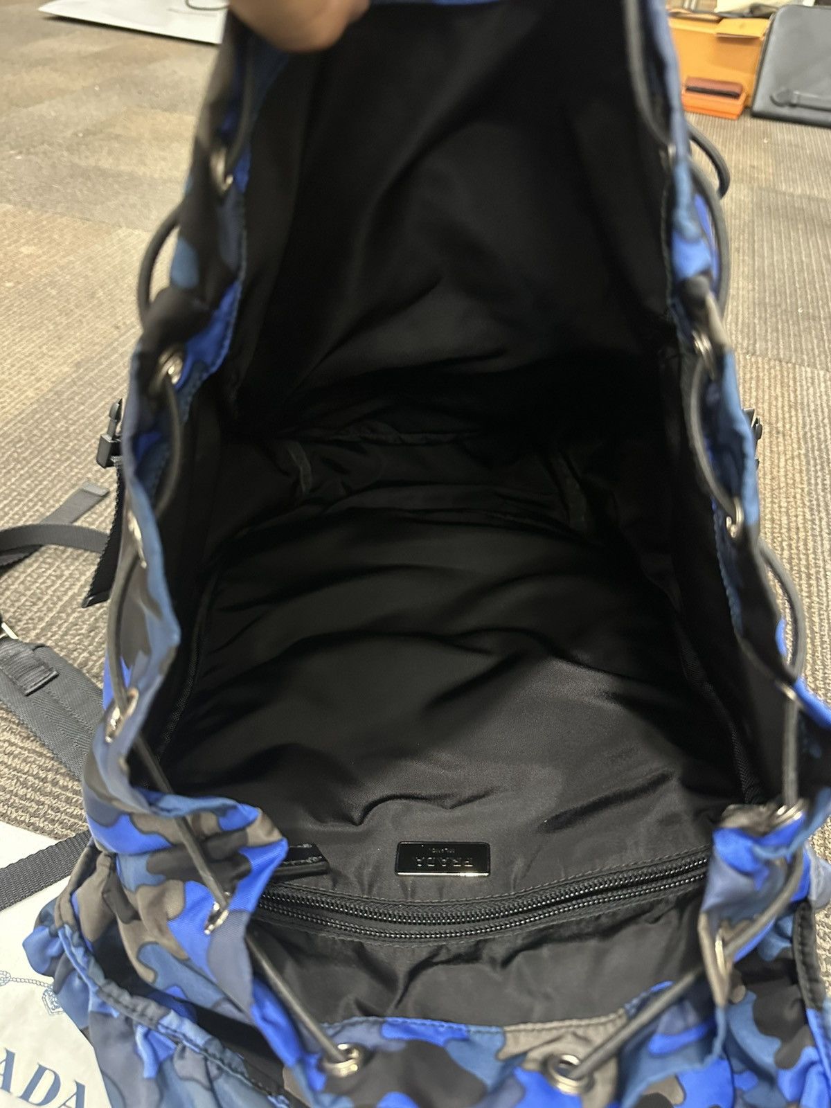 Prada Prada nylon camouflage backpack Size ONE SIZE - 11 Thumbnail