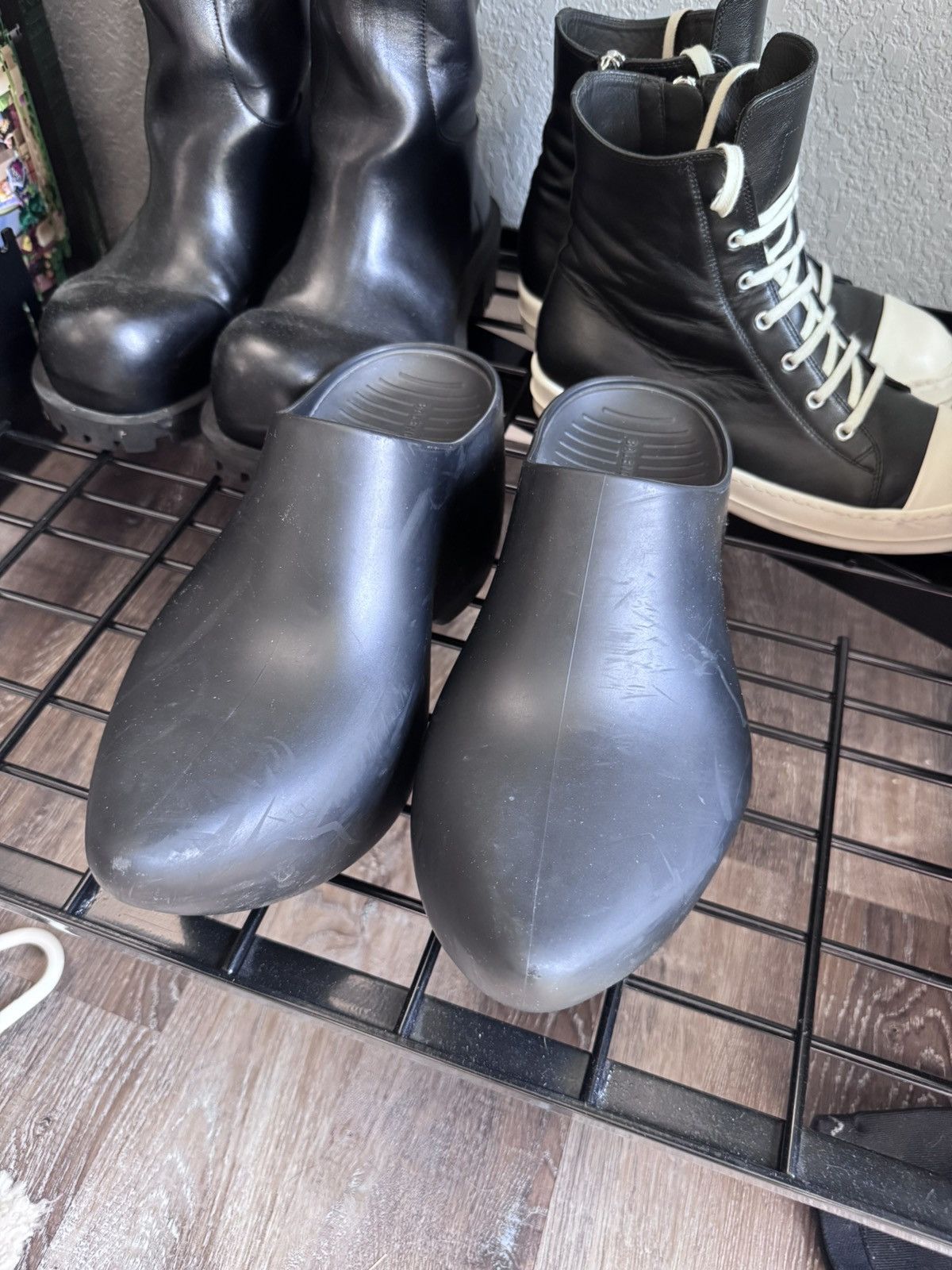Balenciaga Balenciaga Rubber Technoclog Size 42 Size US 9 / EU 42 - 12 Thumbnail