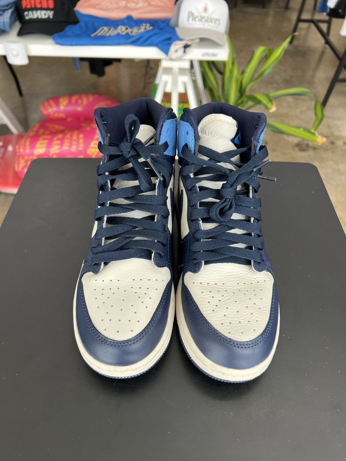 Jordan Brand × Nike Air Jordan 1 Obsidian Sz. 6.5Y (2019) Size US 6.5 / EU 39-40 - 2 Thumbnail