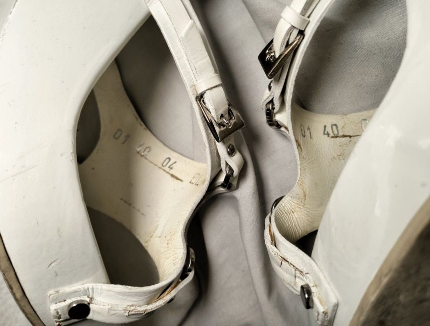 Dior DIOR GALLIANO 2003 Bondage Vintage Heels Mules Size US 10 / IT 40 - 2 Thumbnail