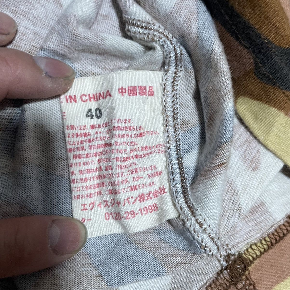 Evisu Yamane Evisu camouflage button up polos size 40 Size US L / EU 52-54 / 3 - 5 Thumbnail