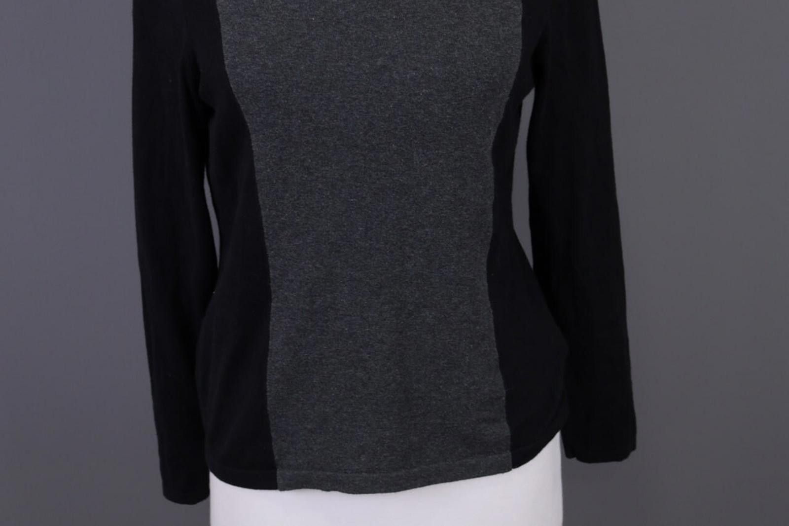 Lauren Ralph Lauren Lauren Ralph Lauren Gray Stripe Pullover Sweater Size M Size M / US 6-8 / IT 42-44 - 3 Thumbnail