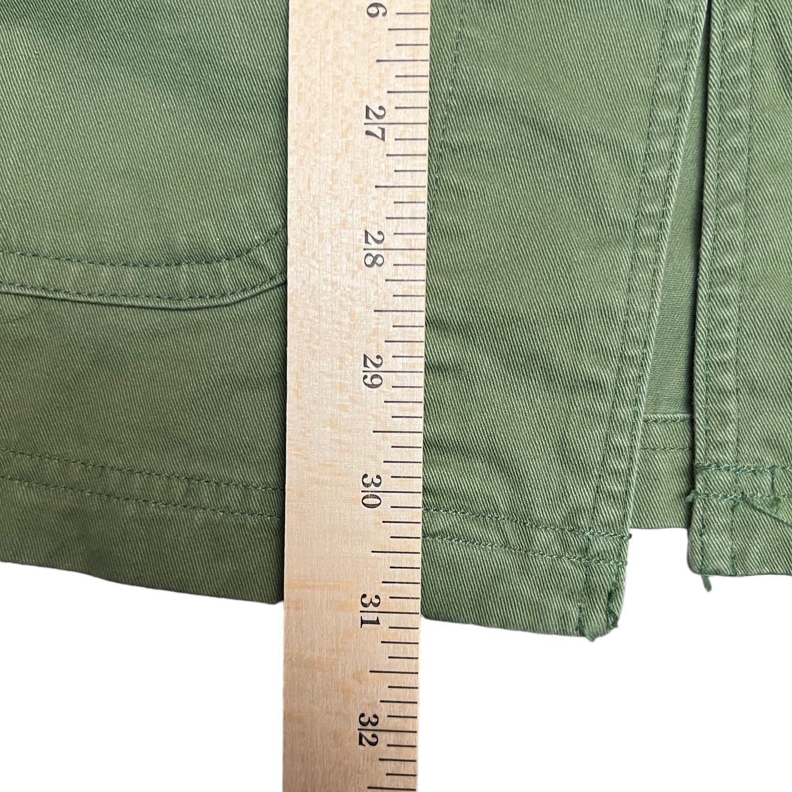 St. Johns Bay Jacket With Belt Long Sleeve Button Down Army Green Jacket Size M / US 6-8 / IT 42-44 - 15 Thumbnail