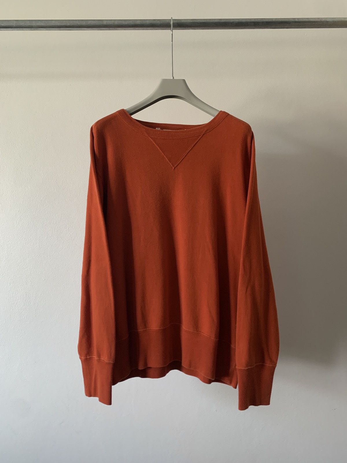 Levi's Vintage Clothing SS21 Levi's Vintage Clothing Bay Meadows Sweatshirt Orange Size US M / EU 48-50 / 2 - 1 Thumbnail
