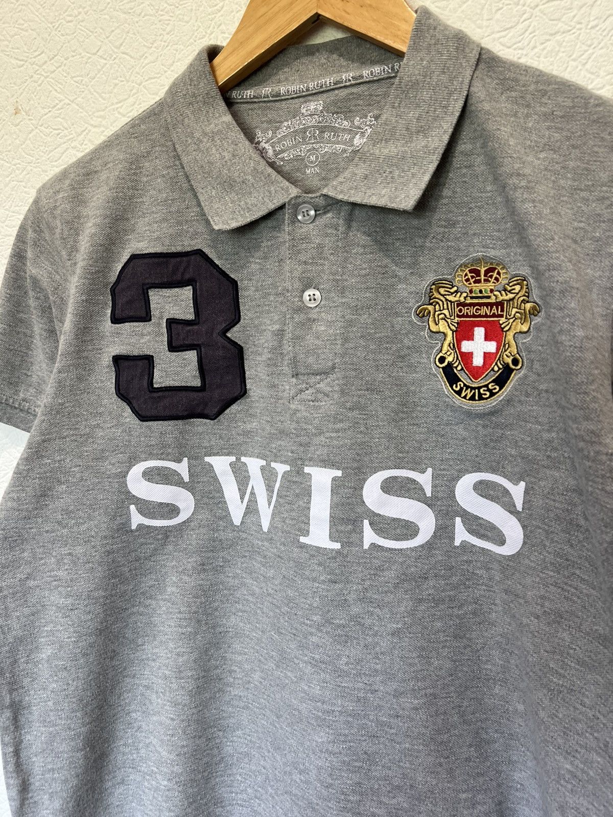 Polo Ralph Lauren Vintage Robin Ruth Polos 3 Polo Ralph Lauren Swiss Shirt #3 Size US M / EU 48-50 / 2 - 2 Thumbnail