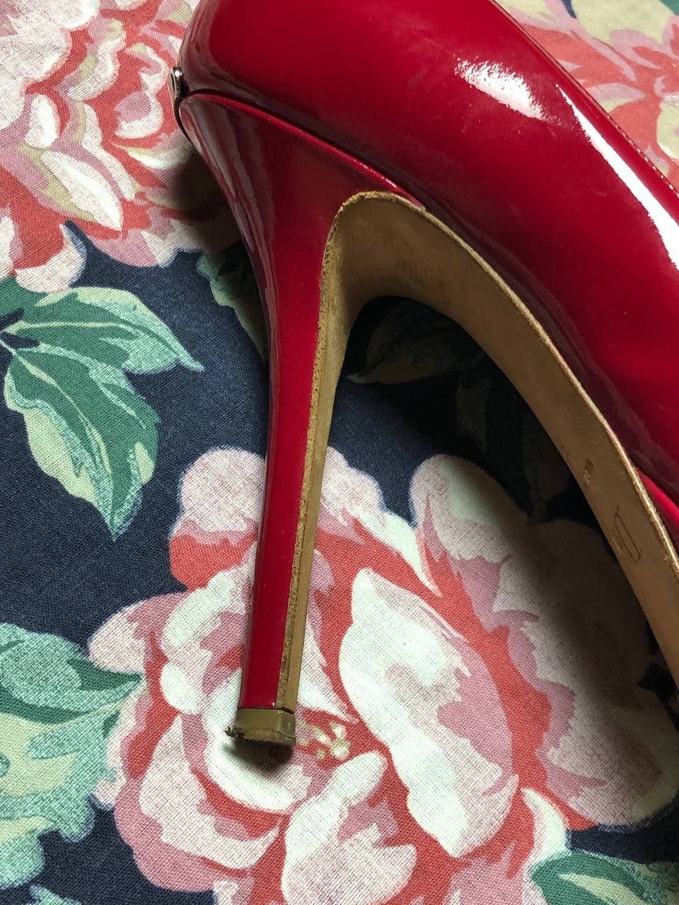 Christian Dior Monsieur Christian Dior Patent Leather Platform Heels Peep Toe Size US 7 / IT 37 - 15 Thumbnail