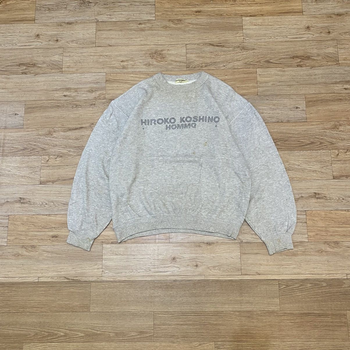Issey Miyake 2000s Hiroko Khosino Homme - Embordery Sweaters Size US XXL / EU 58 / 5 - 1 Thumbnail