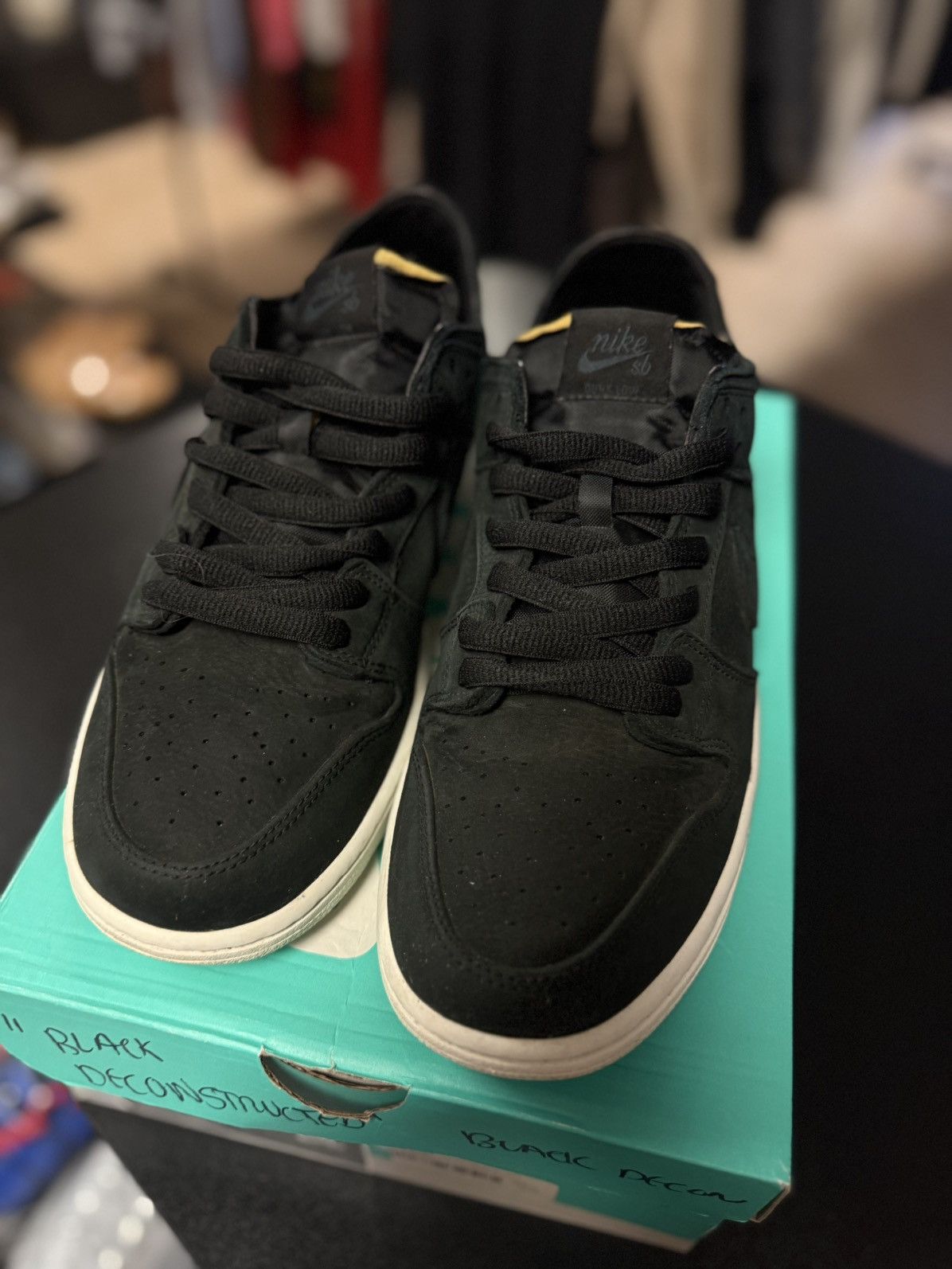Nike Size 11- 2018 Men's Nike Dunk Pro Decon SB Low Black Size US 11 / EU 44 - 6 Thumbnail