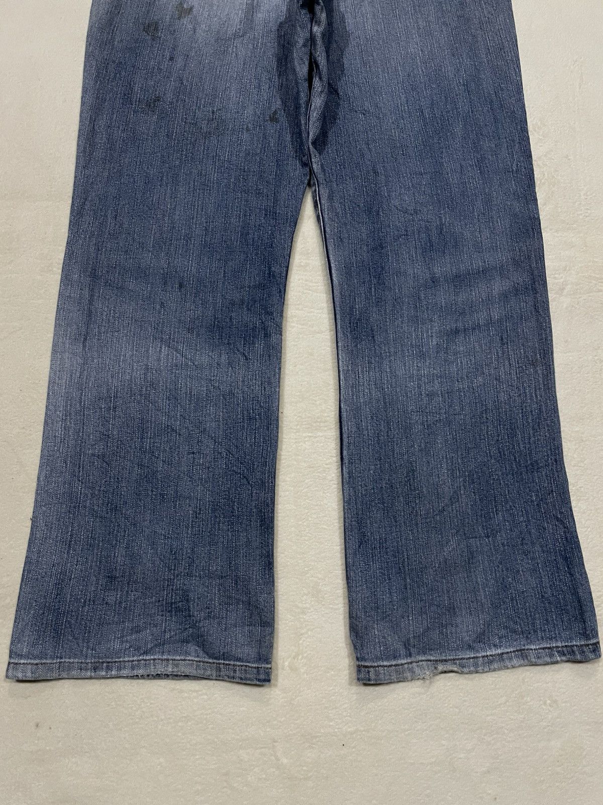 Japanese Brand Vintage Crocodile Mudwash Distressed Denim Jeans Size US 36 / EU 52 - 12 Thumbnail