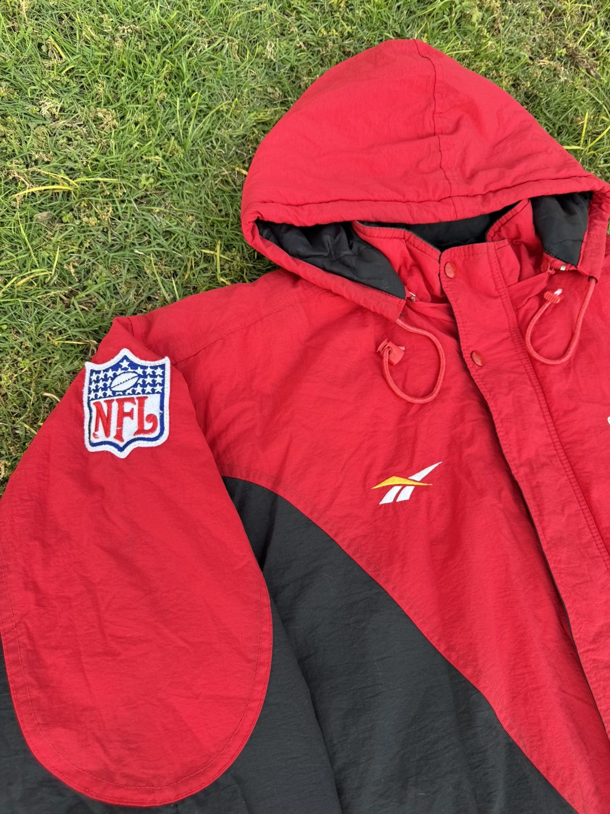 Reebok Vintage Red + Black Reebok NFL Pro Line Kansas City Chiefs Size US L / EU 52-54 / 3 - 5 Thumbnail