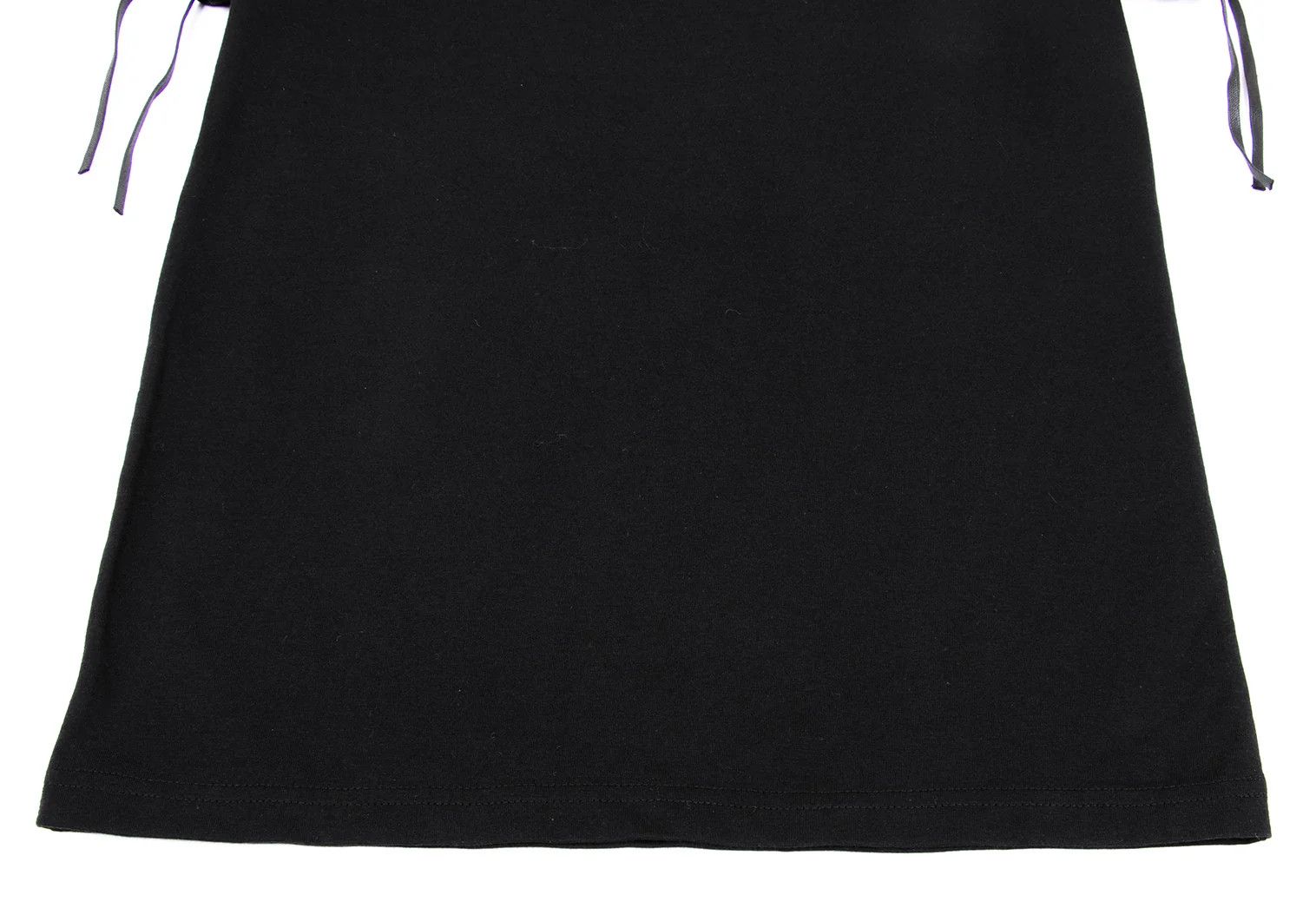 Jean Paul Gaultier Lace-Up Shoulder T-Shirt in Black, Size 48 Size US M / EU 48-50 / 2 - 7 Thumbnail