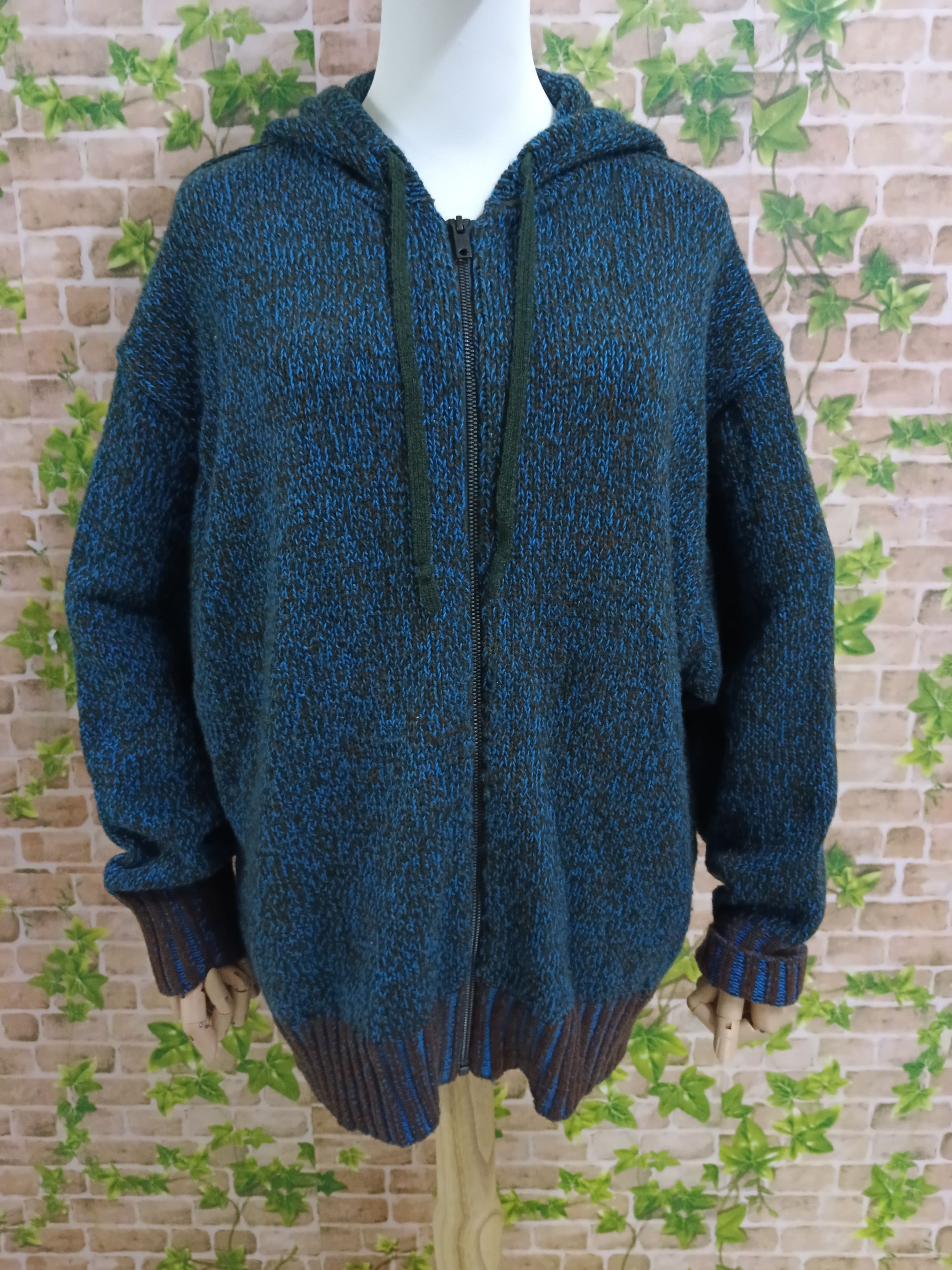 Marni MARNI UNIQLO KNIT HOODIE Size US L / EU 52-54 / 3 - 2 Thumbnail