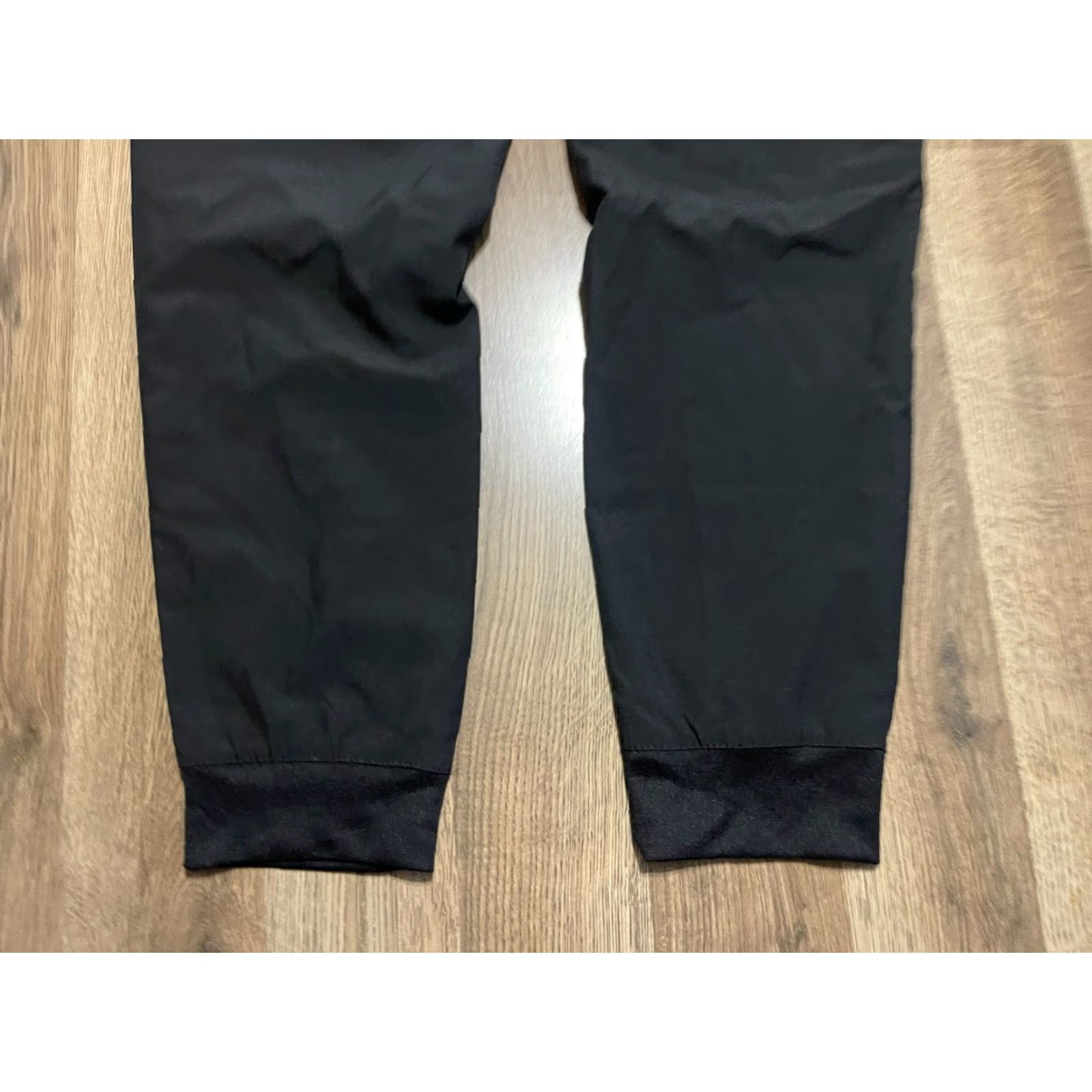 Vintage Pandamed Pants Women's Size Large Black Scrub Pants Pull On Size 36" / US 14 / IT 50 - 4 Thumbnail