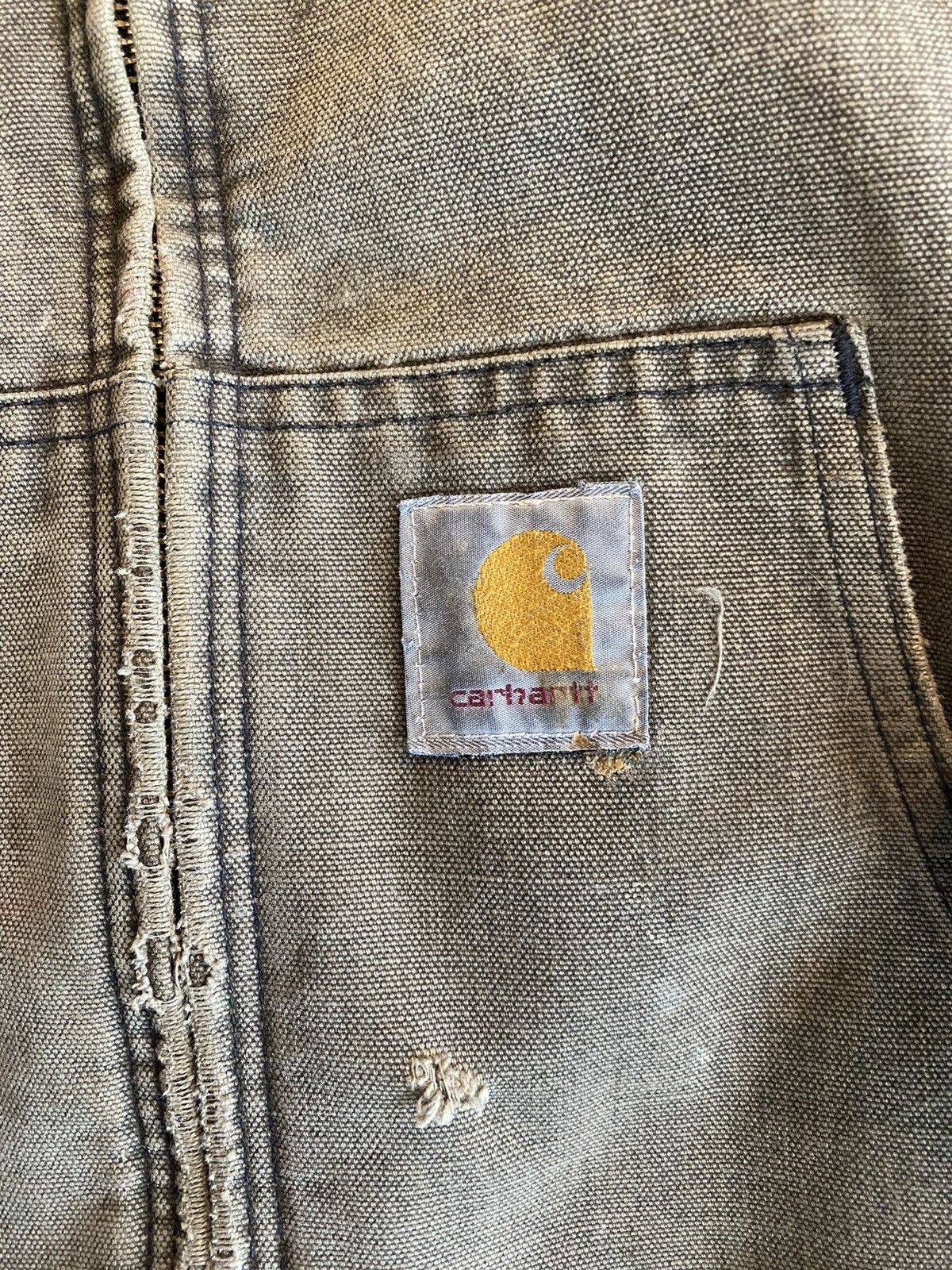 Carhartt Vintage distressed carhartt Detroit hoodie zip up Size US M / EU 48-50 / 2 - 5 Thumbnail