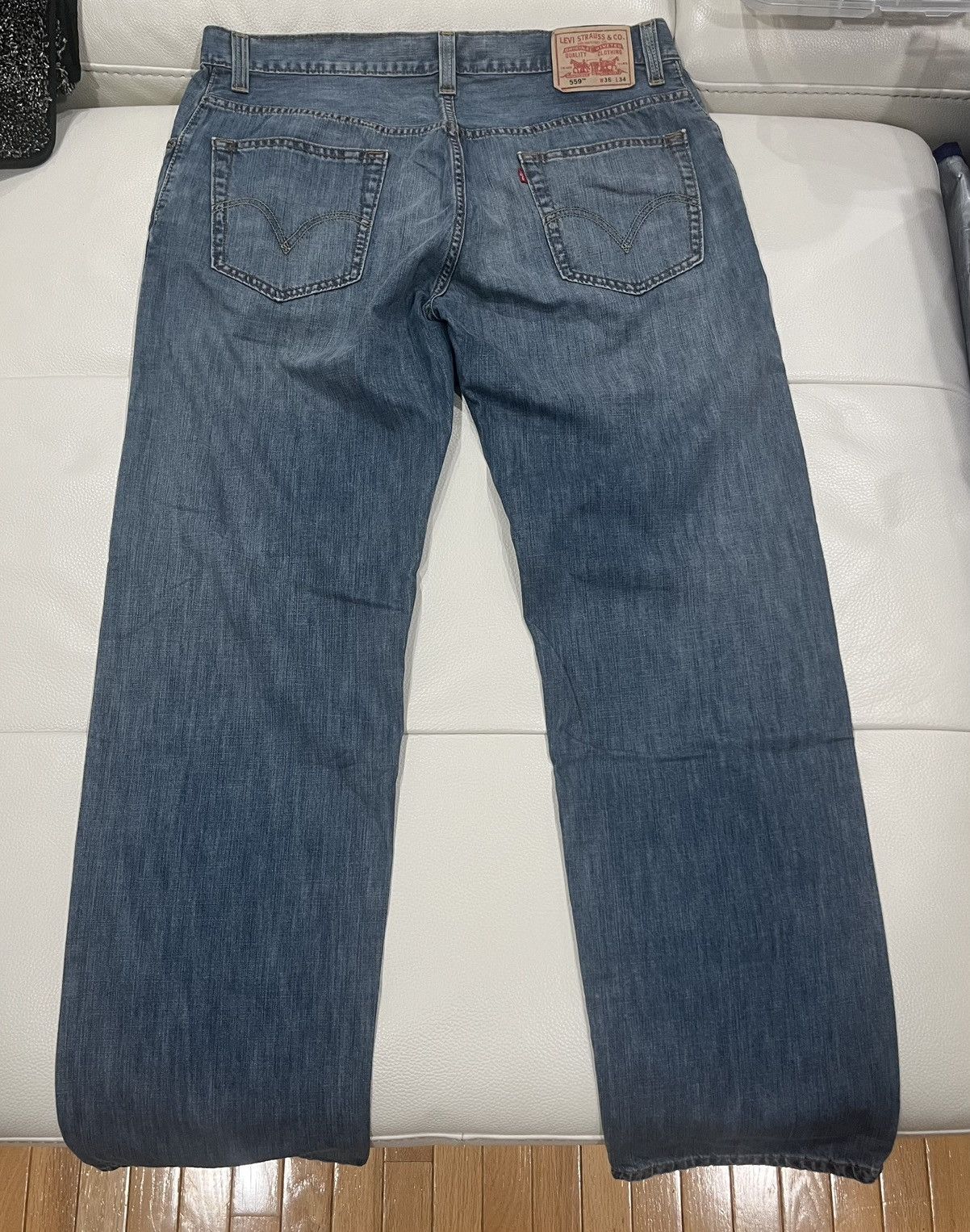 Levi's Vintage Clothing Vintage Levi 559 Jeans Size US 36 / EU 52 - 3 Thumbnail