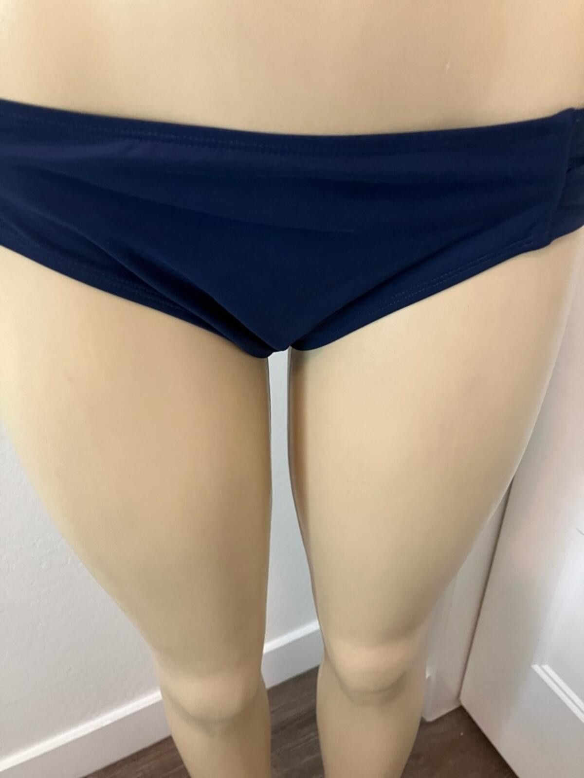 Other Island Escape Navy Blue Women's Bikini Bottom Size ONE SIZE - 1 Thumbnail