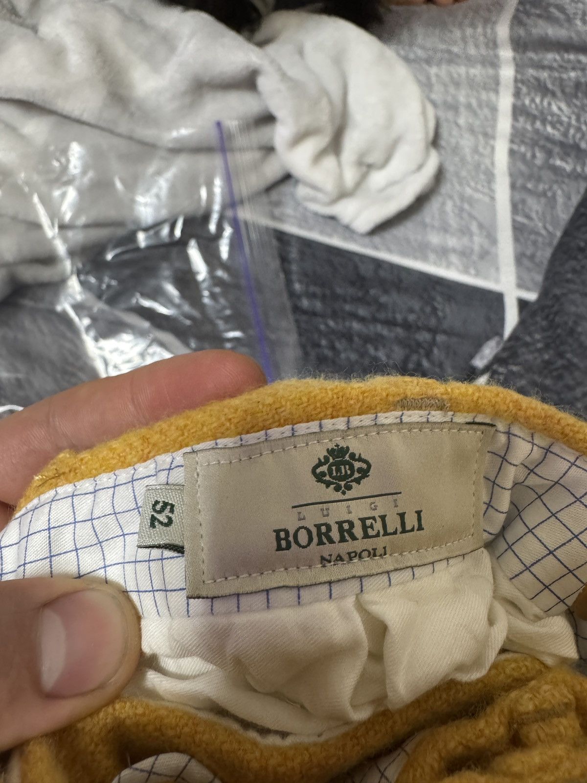 Luigi Borrelli Luigi Borrelli Napoli orange wool casual classic pants Size US 32 / EU 48 - 13 Thumbnail