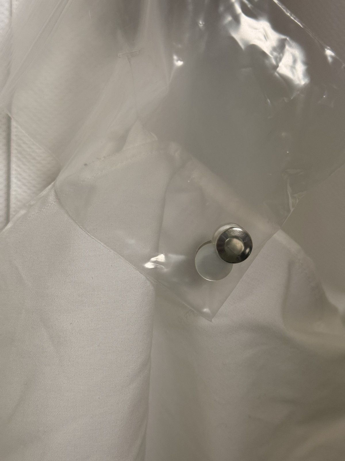 Ermenegildo Zegna Ermenegildo Zegna Formal Piquet Evening Shirt Size US M / EU 48-50 / 2 - 5 Thumbnail