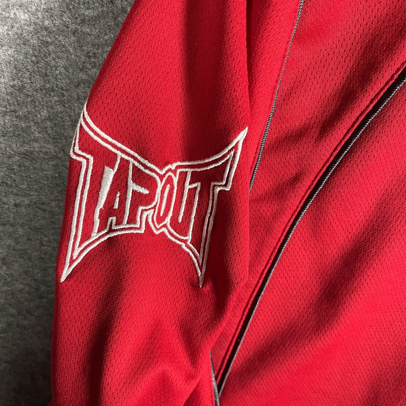 Tapout Tapout Hoodie Mens 2XL Red Performance Pullover MMA Logo Athletic Gym Training Size US XXL / EU 58 / 5 - 4 Thumbnail
