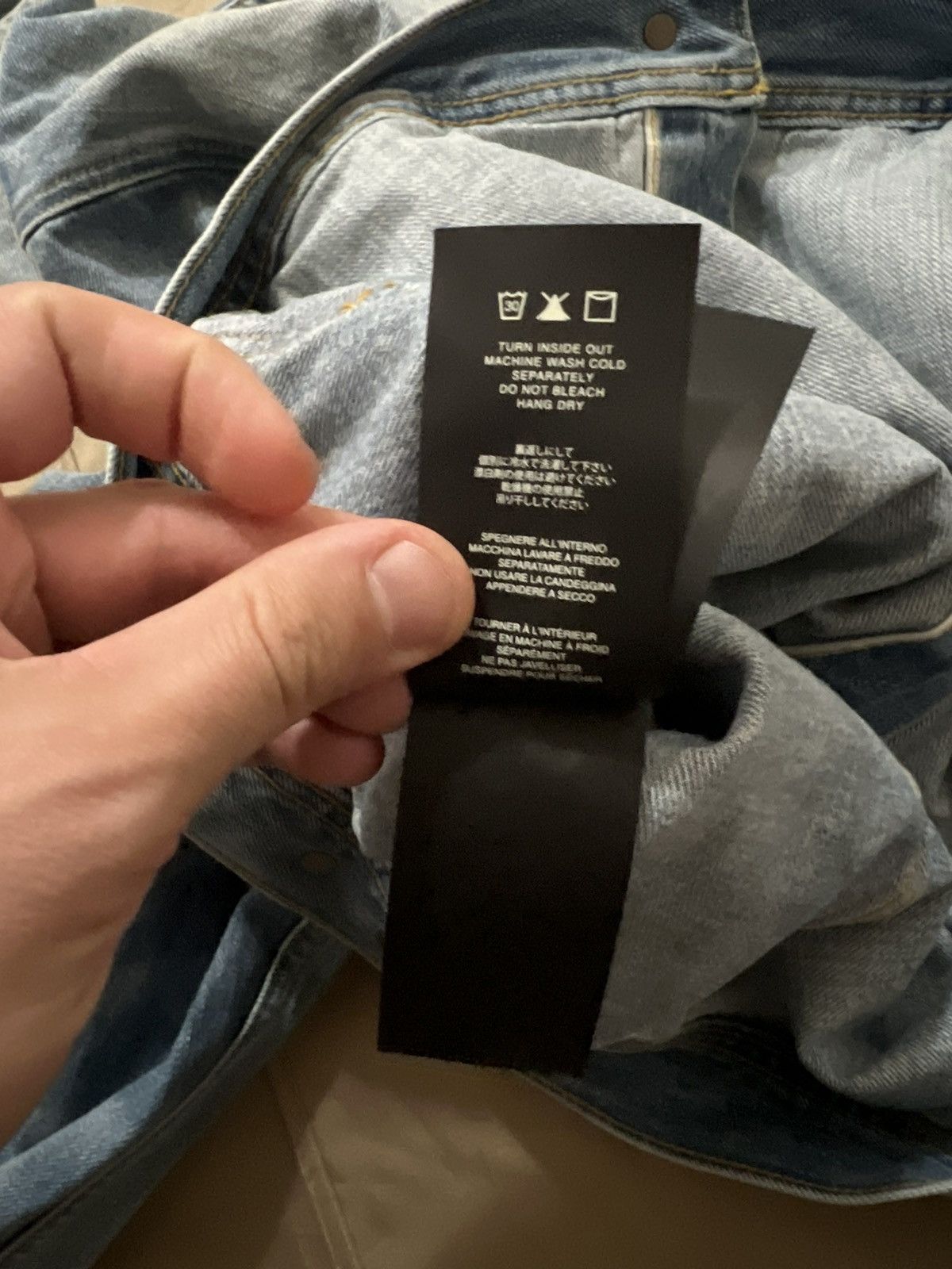 Fear of God FEAR OF GOD DENIM TRUCKER JACKET size L $1500 Size US L / EU 52-54 / 3 - 5 Thumbnail