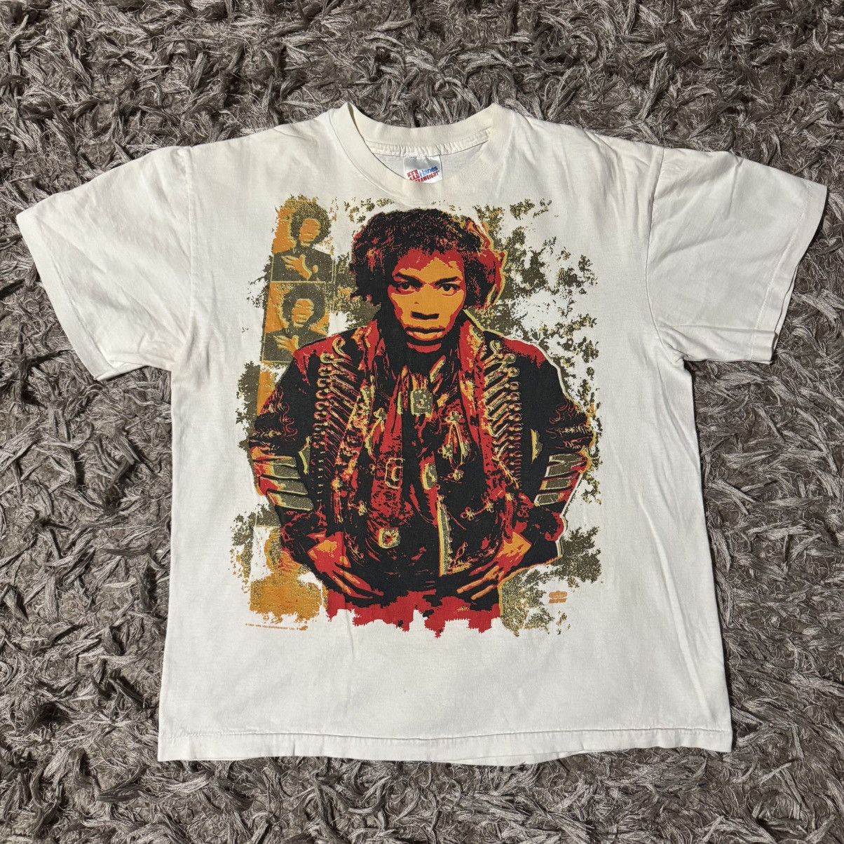Band Tees Vintage x Jimi Hendrix 90s Size US L / EU 52-54 / 3 - 1 Thumbnail