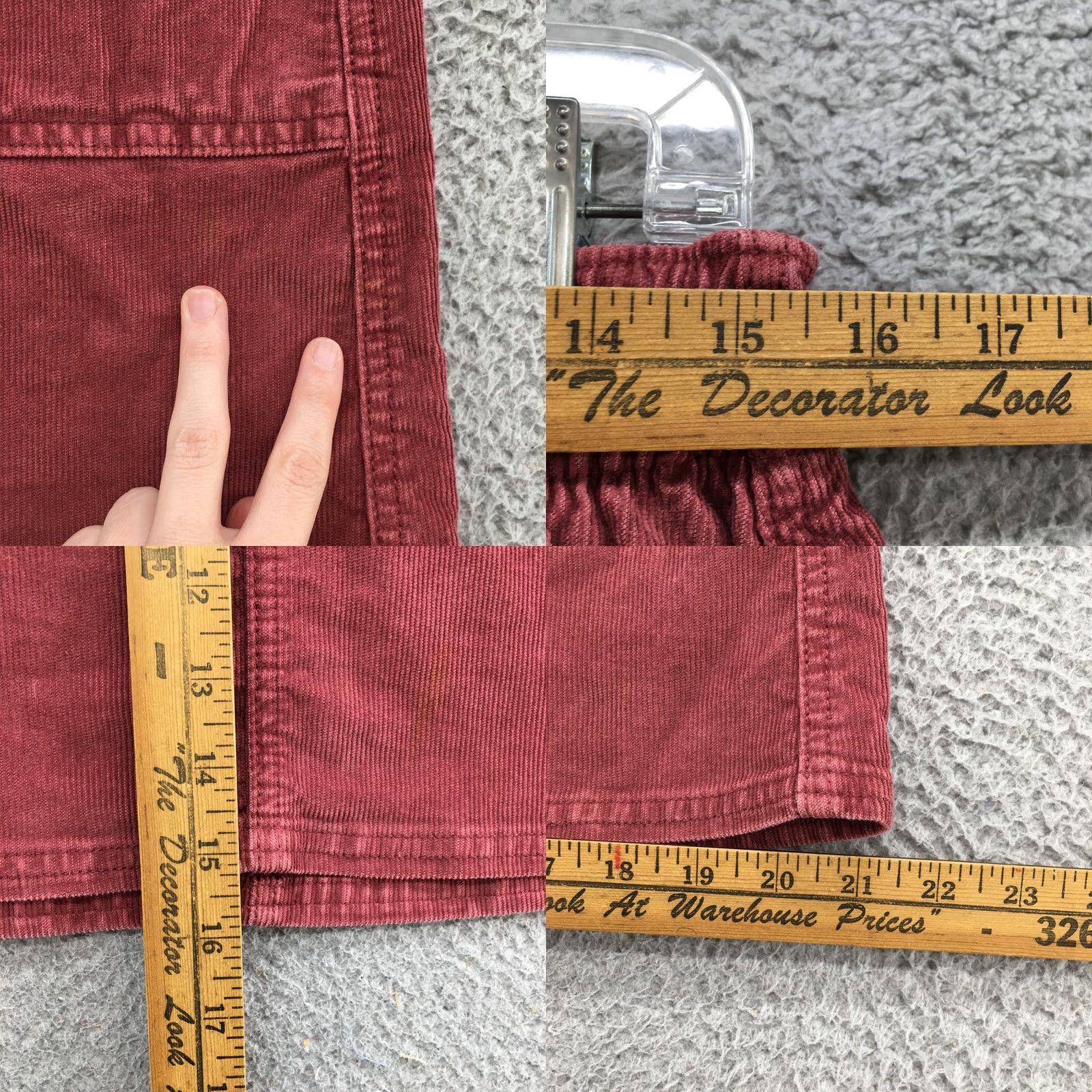 American Eagle Outfitters American Eagle Outfitters Skirt Womens 8R A-Line Corduroy Burgundy Zip Fly Short Moisture? Size 30" / US 8 / IT 44 - 8 Thumbnail