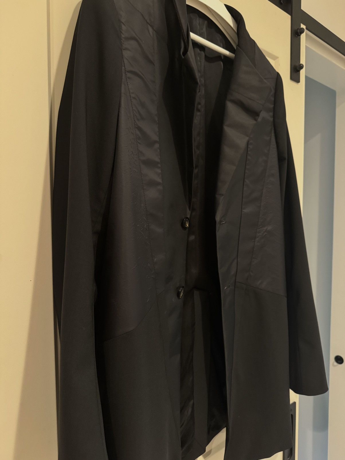 Rick Owens Rick Owens FW18 “Sisyphus” Hybrid Panel Blazer Size 40R - 4 Thumbnail