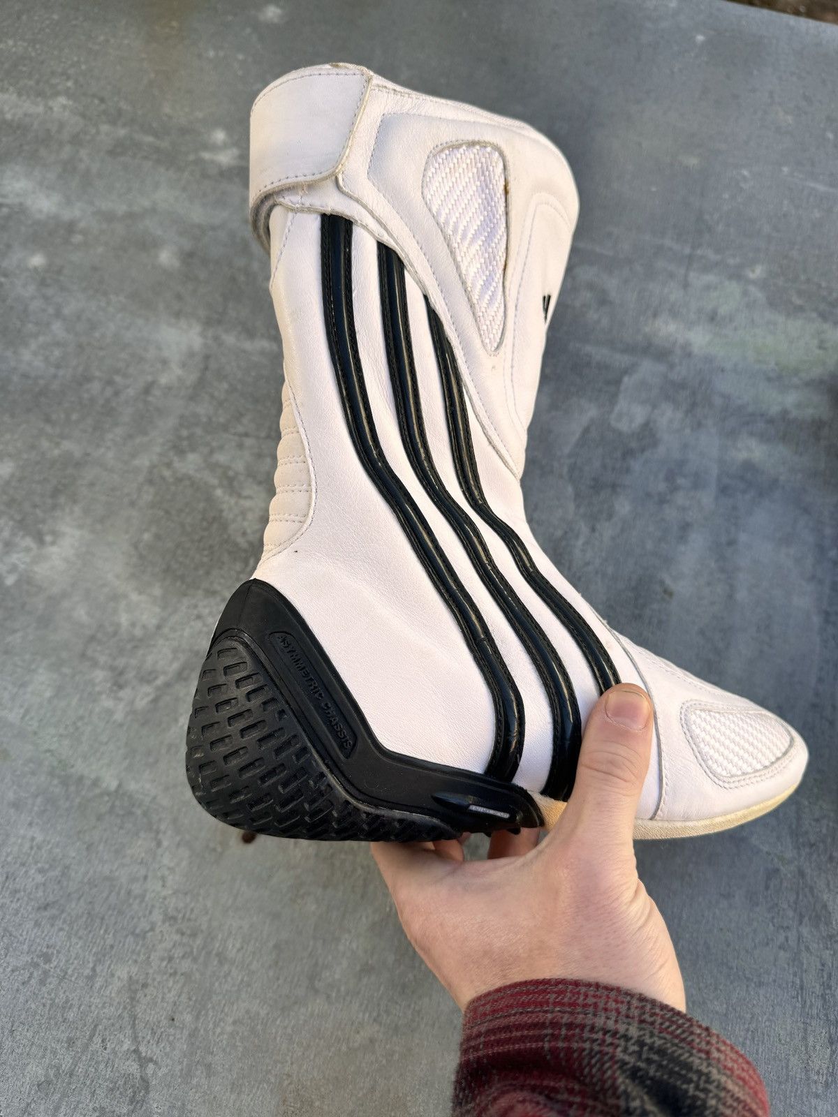 Adidas × Vintage × Y-3 VINTAGE ARCHIVE Y2K ASYMMETRIC RACING SHOES Y-3 Size US 6 / IT 36 - 4 Thumbnail