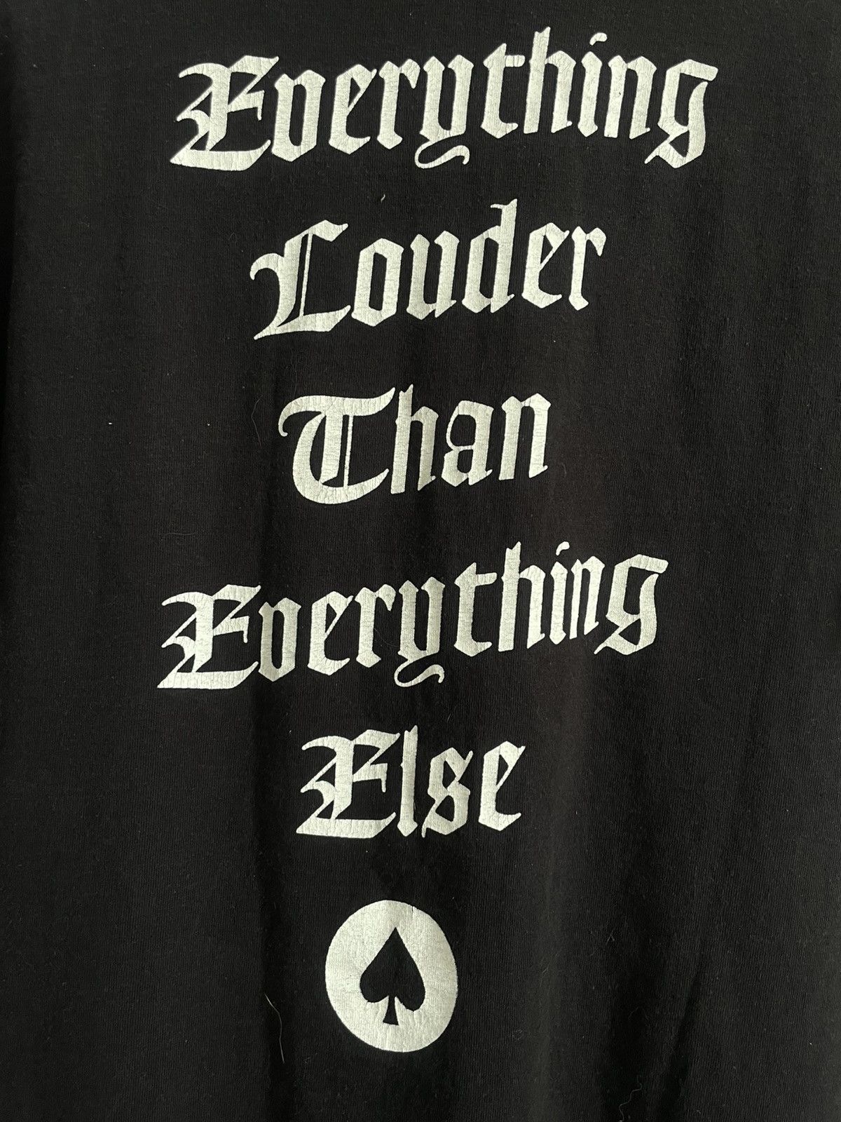 Band Tees Vintage 00’s Motorhead Band Tees Black Tour 2010 RARE Size US M / EU 48-50 / 2 - 6 Thumbnail