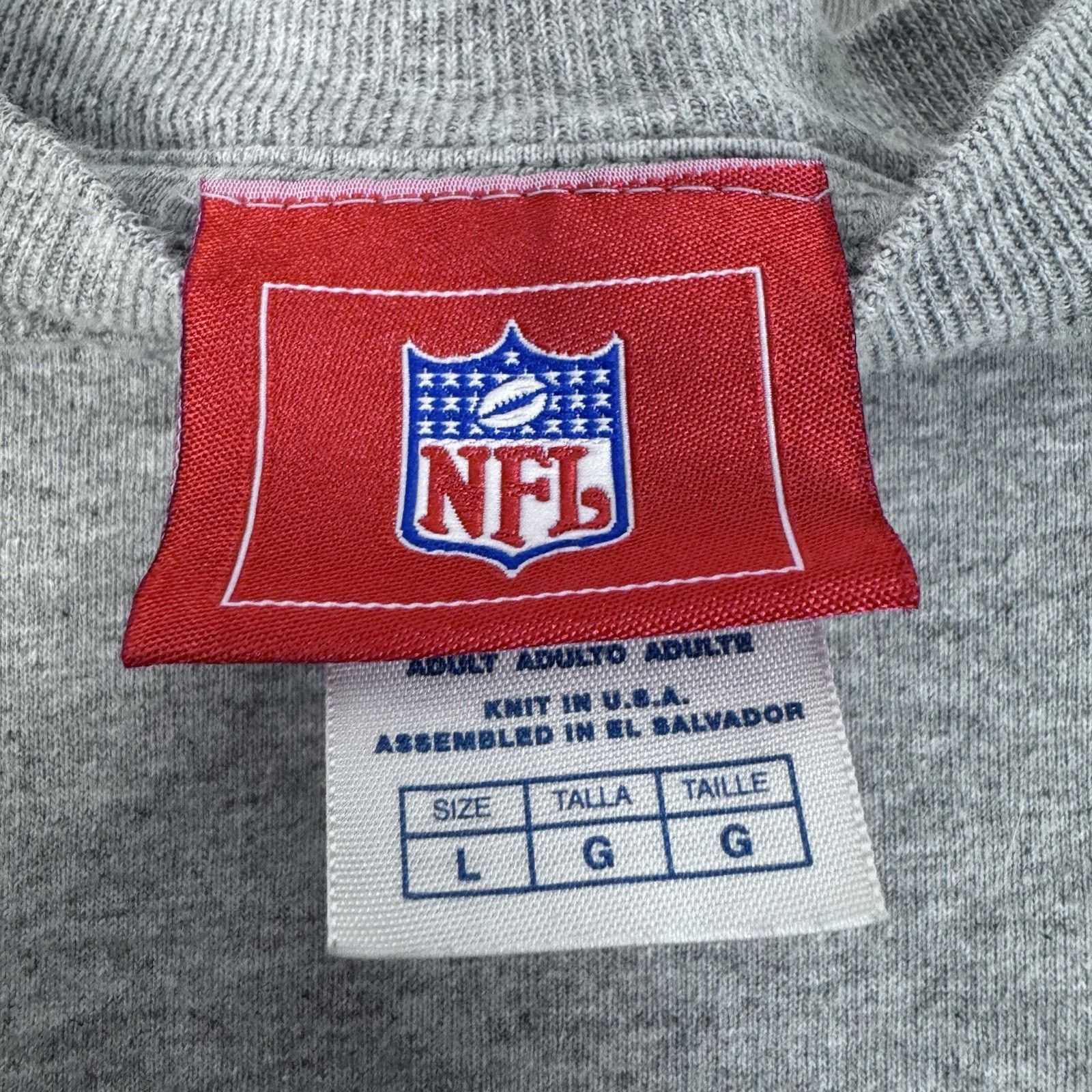NFL × Vintage VINT Y2K NFL Green Bay Packers long Sleeve T-Shirt Gray Size US L / EU 52-54 / 3 - 6 Thumbnail
