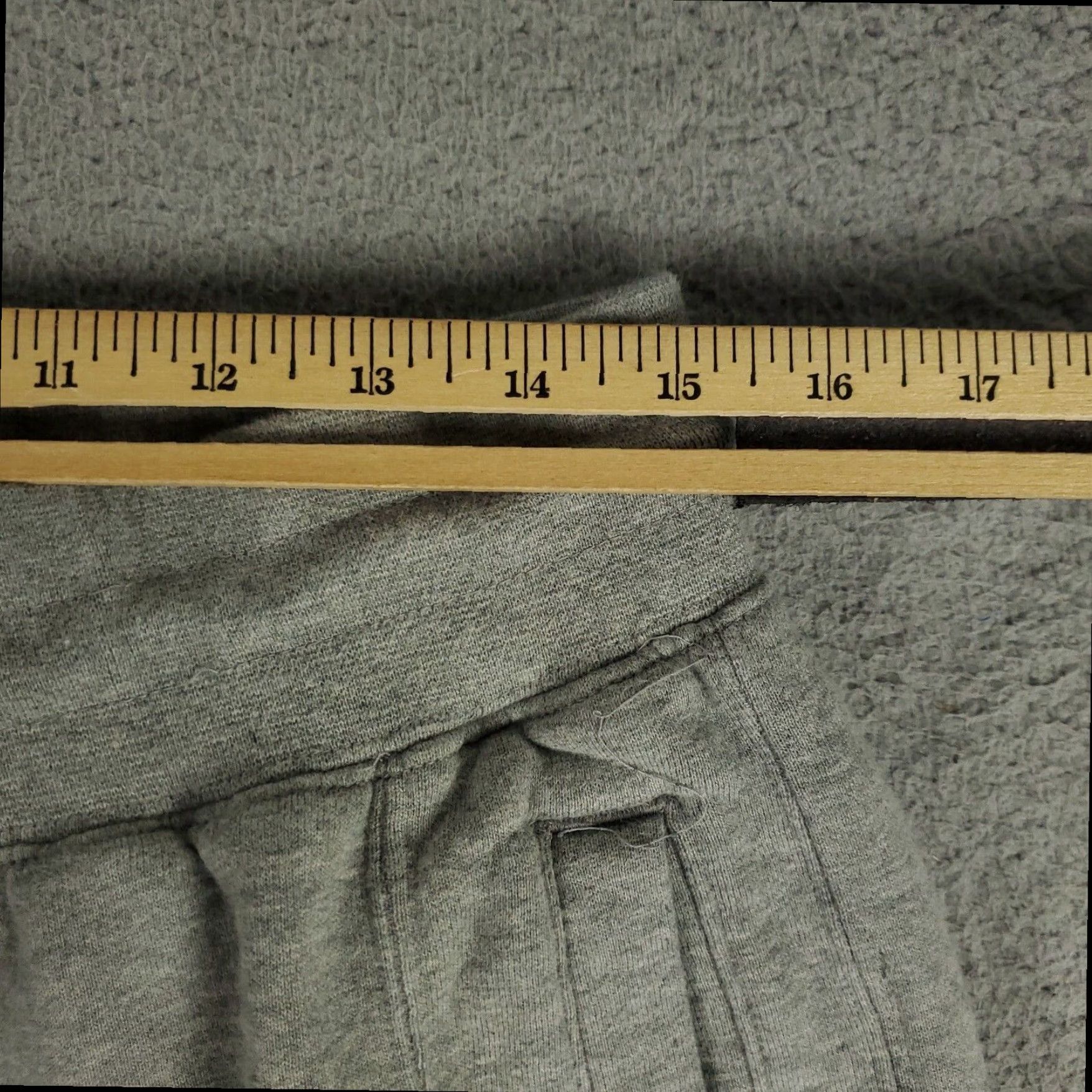 Jordan Brand Jordan Womens Gray Fleece Sweatpants Joggers Pants Large Activewear Size 36" / US 14 / IT 50 - 4 Thumbnail
