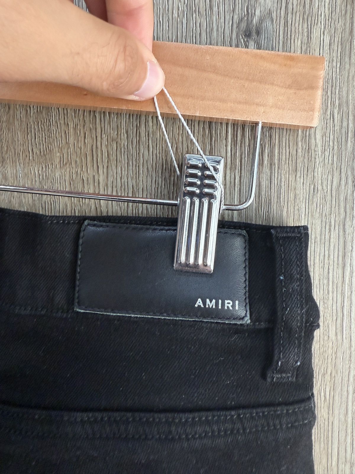 Amiri Amiri Black Denim Jeans Size US 31 - 7 Thumbnail