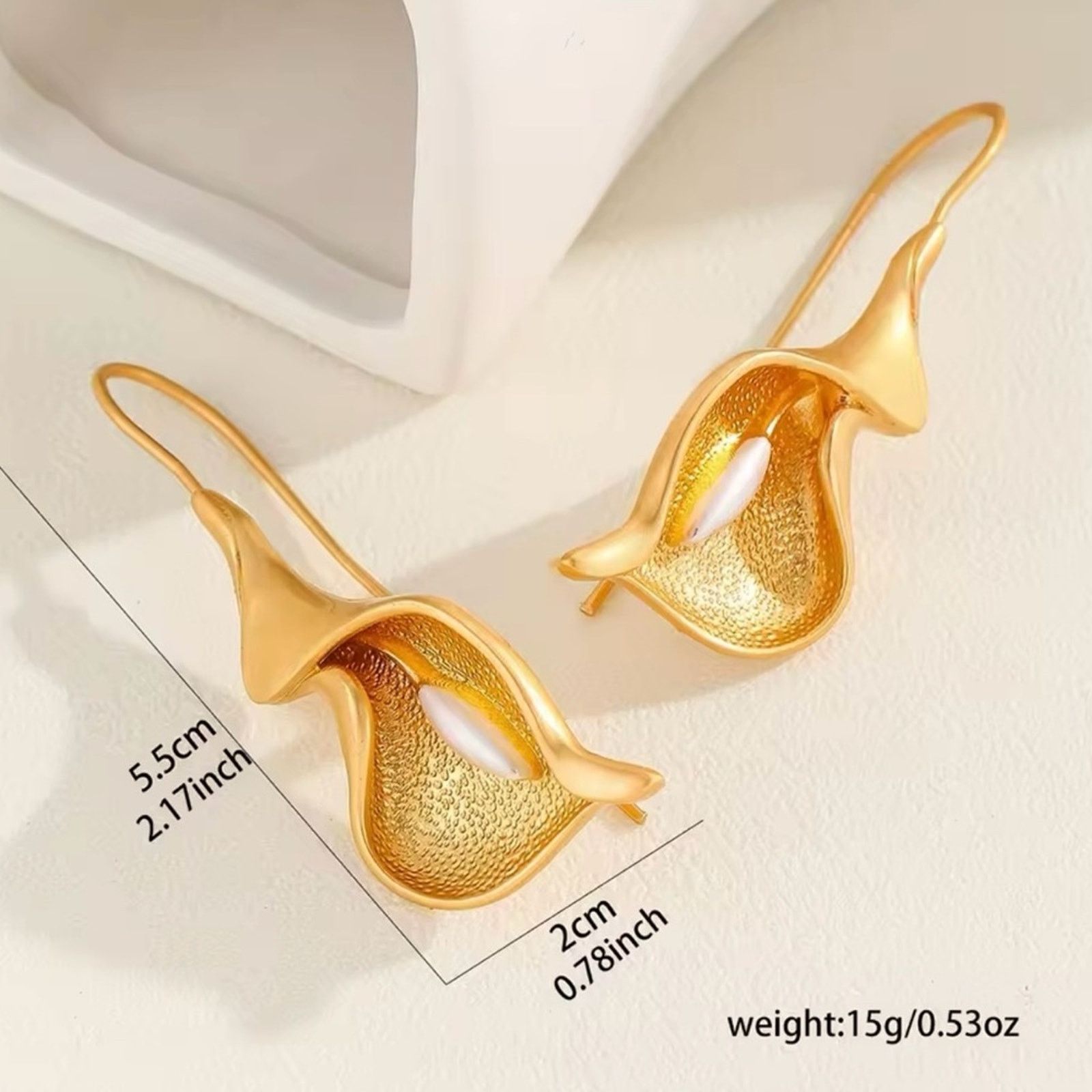 Other Blooming Flower Hook Earrings Dangle Size ONE SIZE - 4 Thumbnail