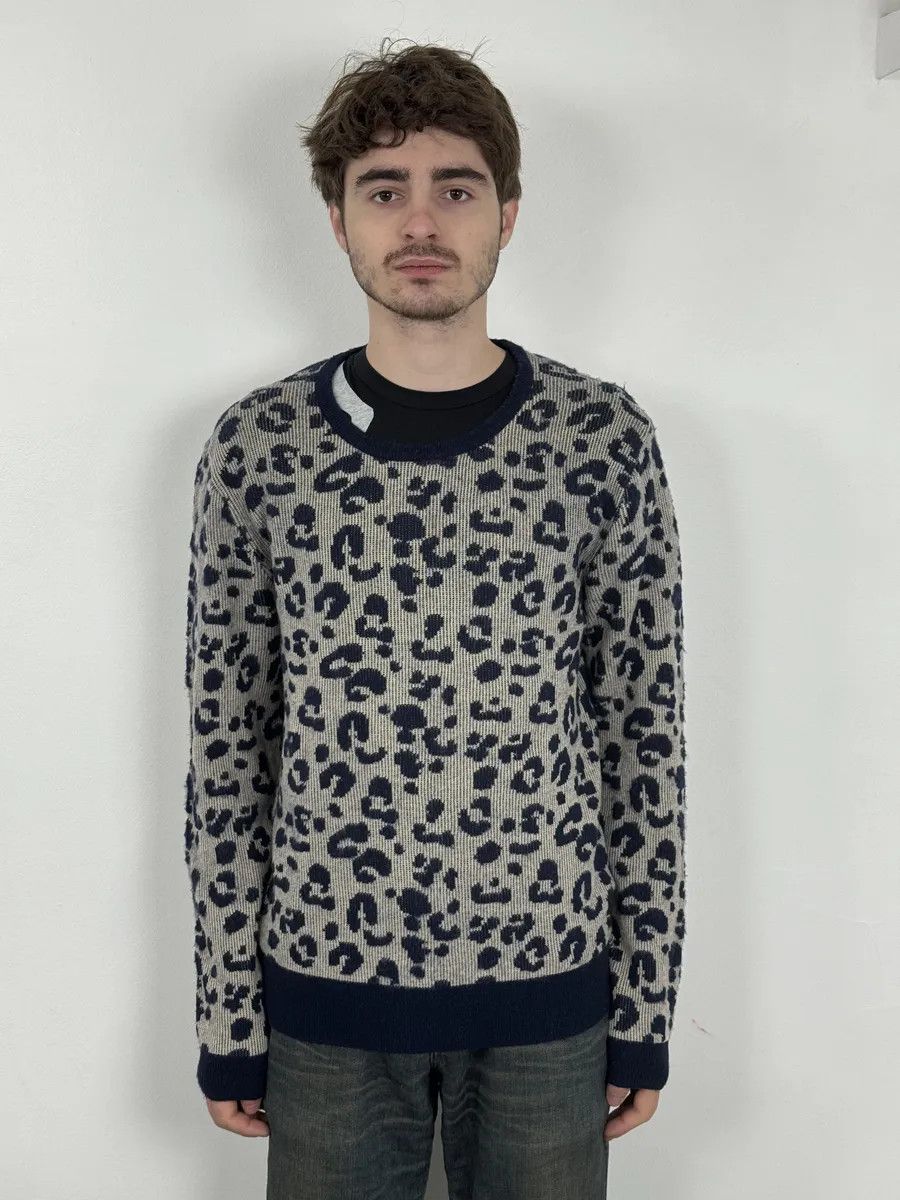Acne Studios SS2016 Acne Studios Jena Leo JAQ Leopard Grey Wool Sweater Size US M / EU 48-50 / 2 - 3 Thumbnail
