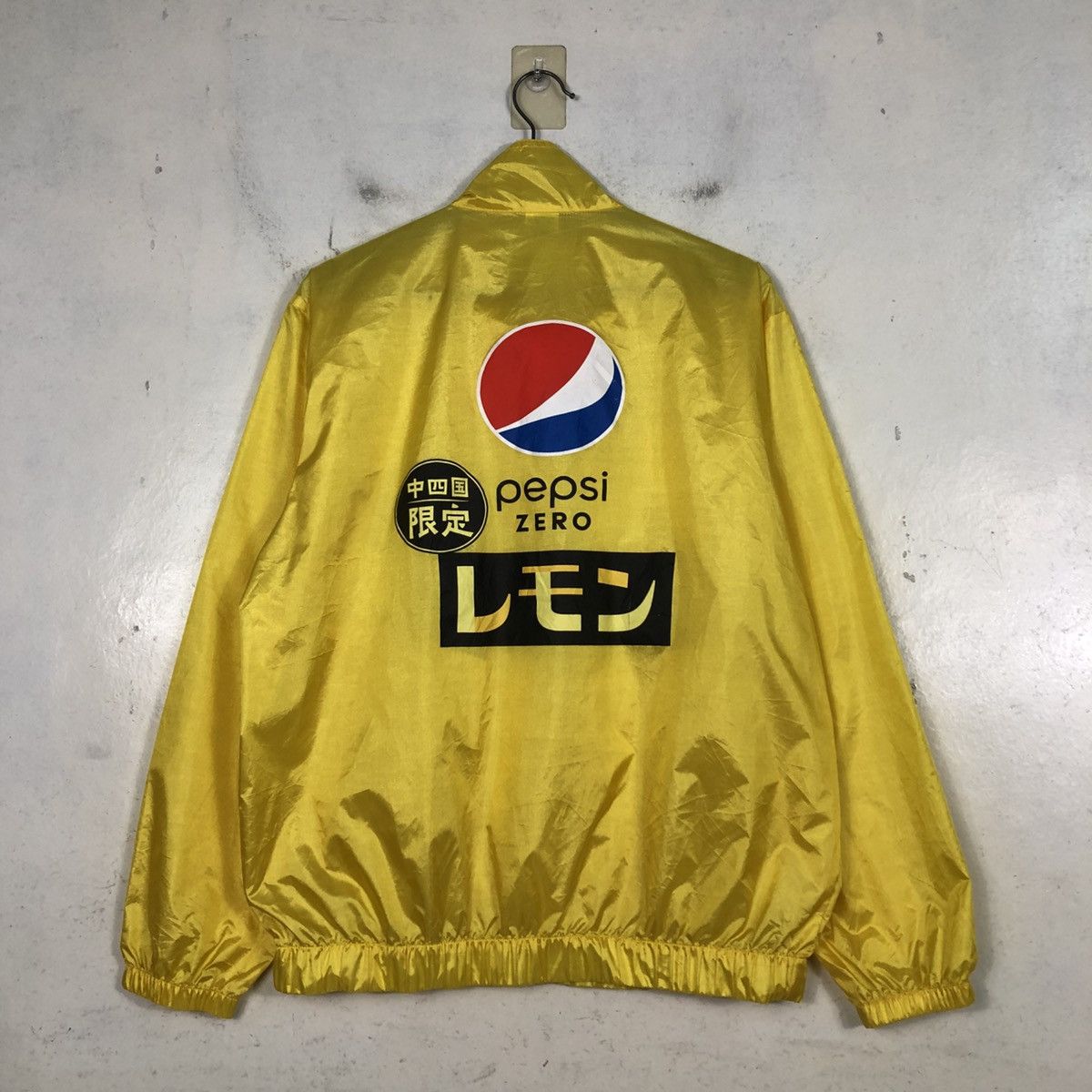 Japanese Brand 📌Vintage Satin Bomber Jacket Pepsi Zero Big Logo Size US L / EU 52-54 / 3 - 10 Thumbnail