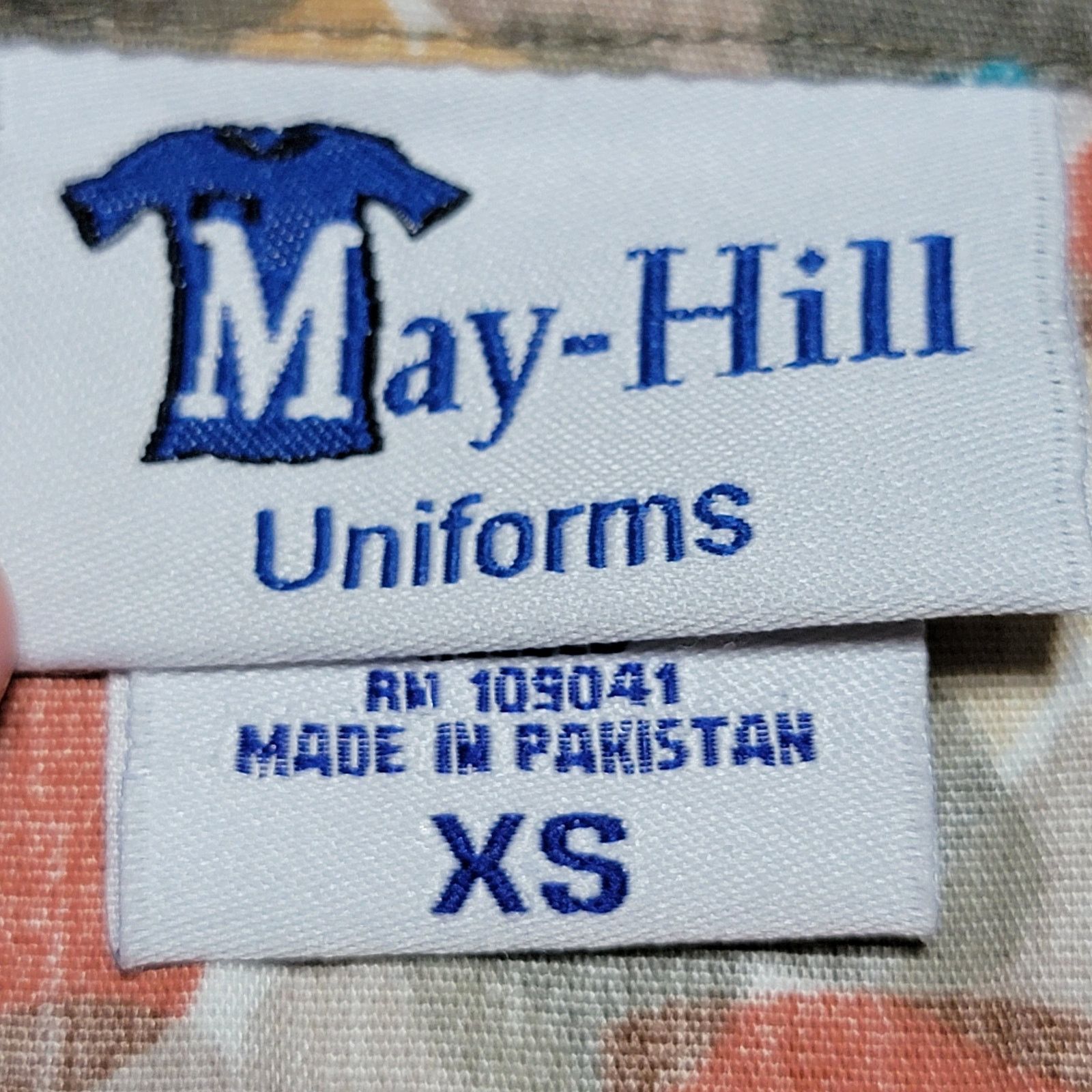 Other May-Hill Uniforms Autumn Hearts Full Snap LS Jacket -Size XS Size XS / US 0-2 / IT 36-38 - 4 Thumbnail