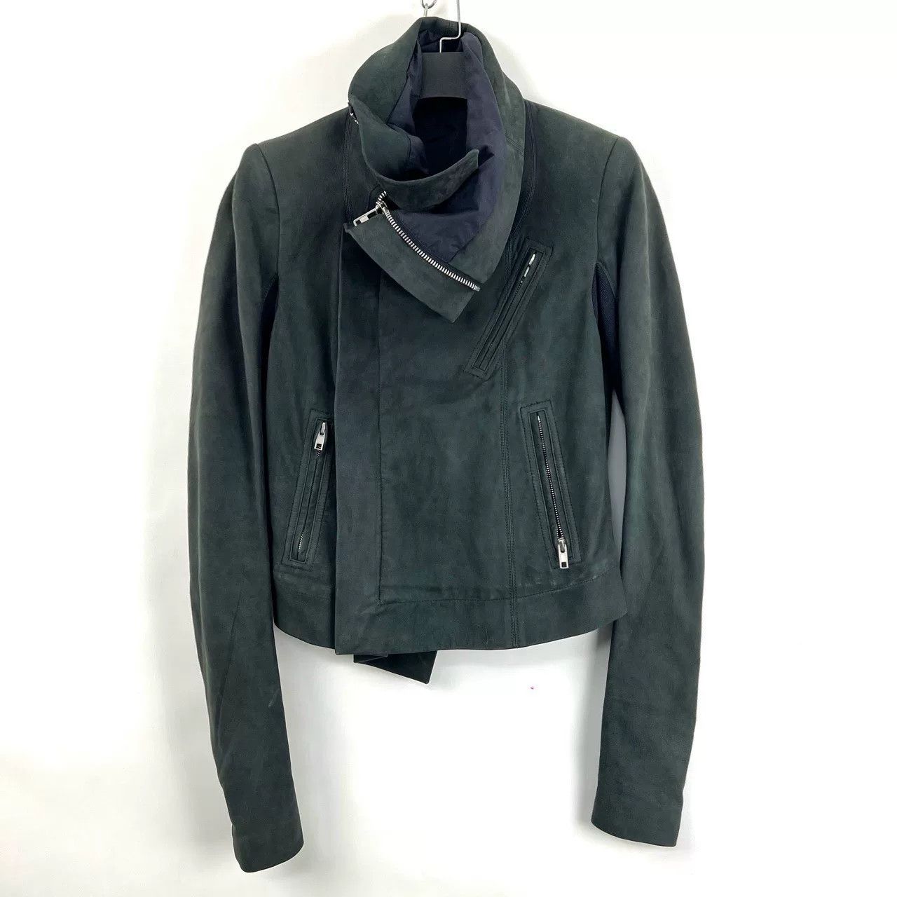 Rick Owens Rick Owens Suede Collar Jacket Size US M / EU 48-50 / 2 - 1 Thumbnail