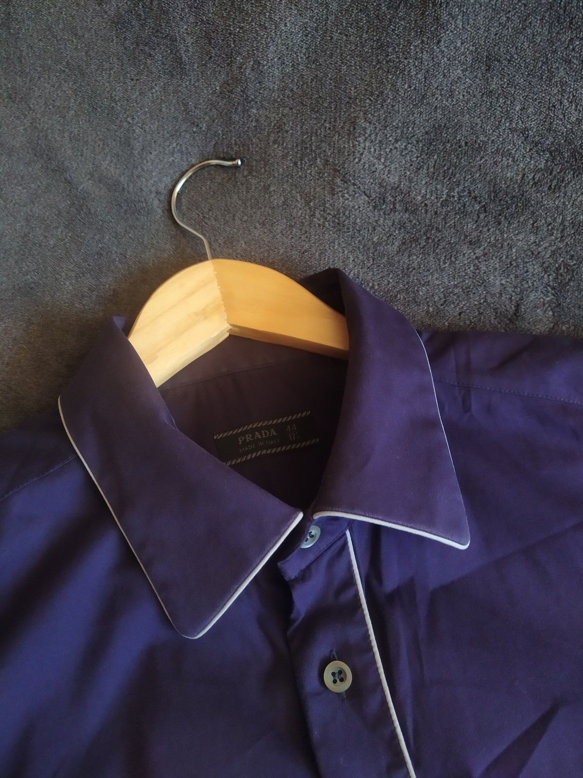 Prada Prada purple rare shirt Size US XL / EU 56 / 4 - 3 Thumbnail