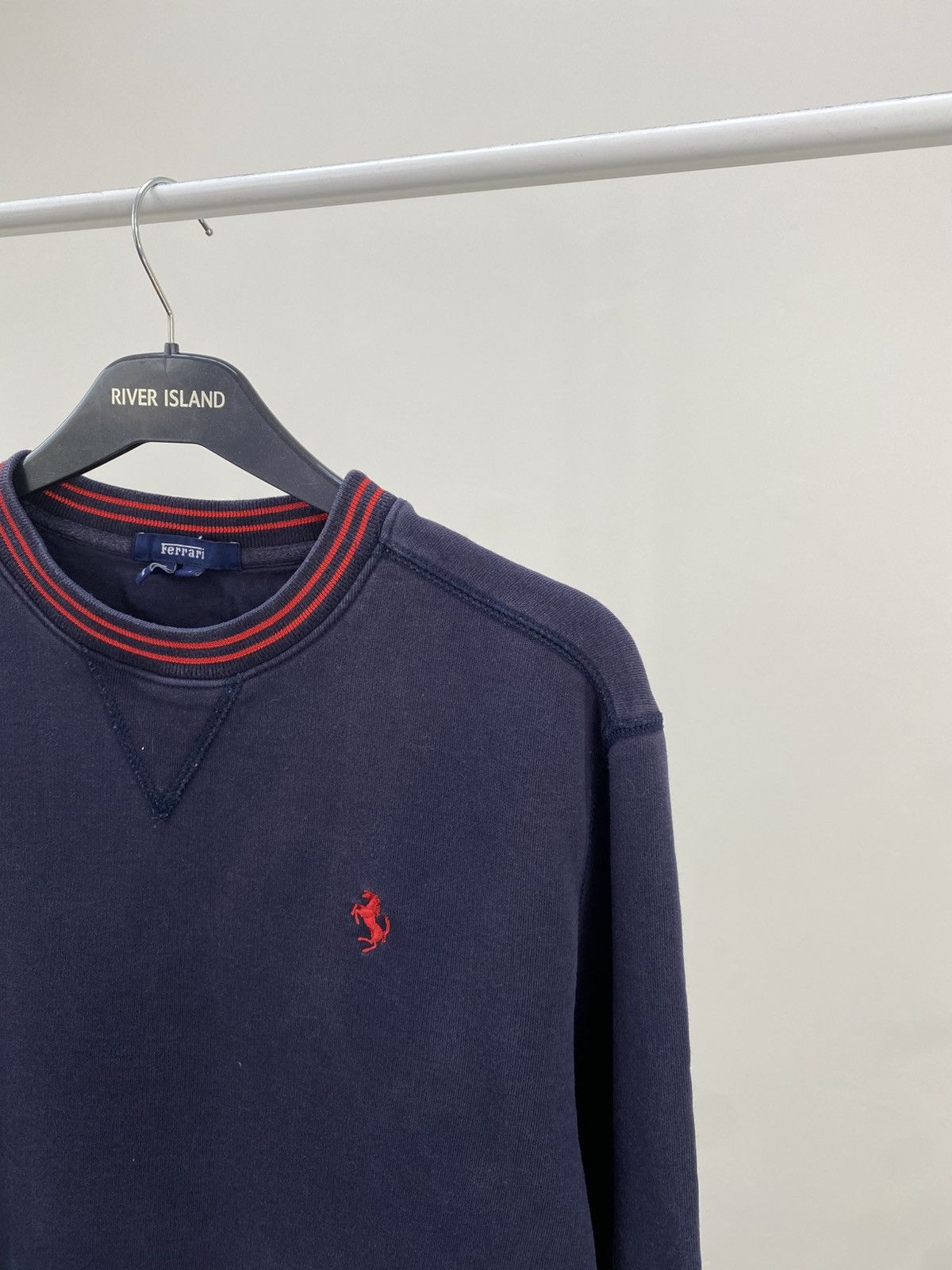 Ferrari Vintage Ferrari denim logo sweatshirt Size US L / EU 52-54 / 3 - 5 Thumbnail