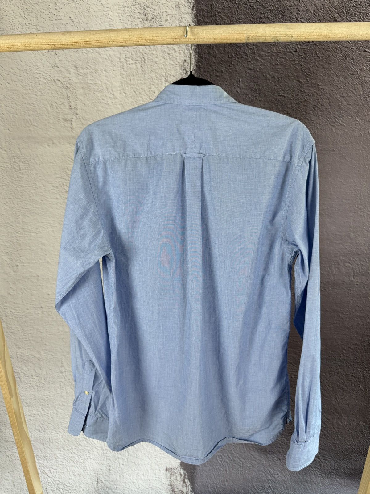 Fred Perry Fred Perry blue long sleeve pocket shirt logo Size US S / EU 44-46 / 1 - 10 Thumbnail