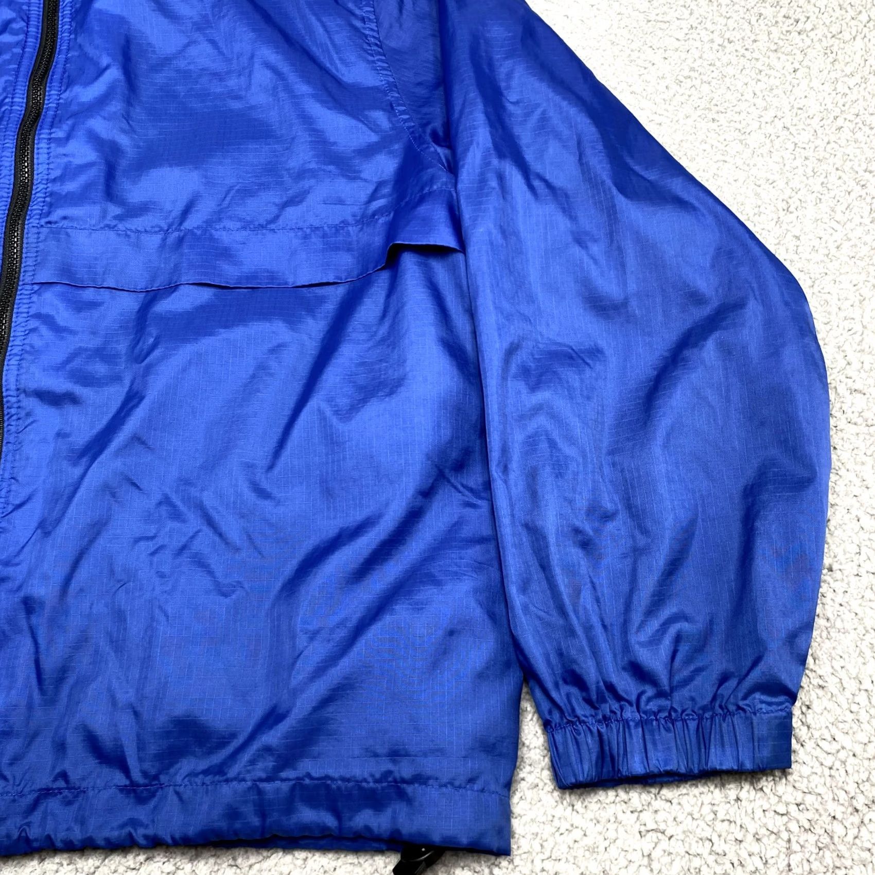 Eddie Bauer VINTAGE Eddie Bauer Ebtek Jacket Mens M Blue Lightweight Hood Windbreaker Size US M / EU 48-50 / 2 - 3 Thumbnail