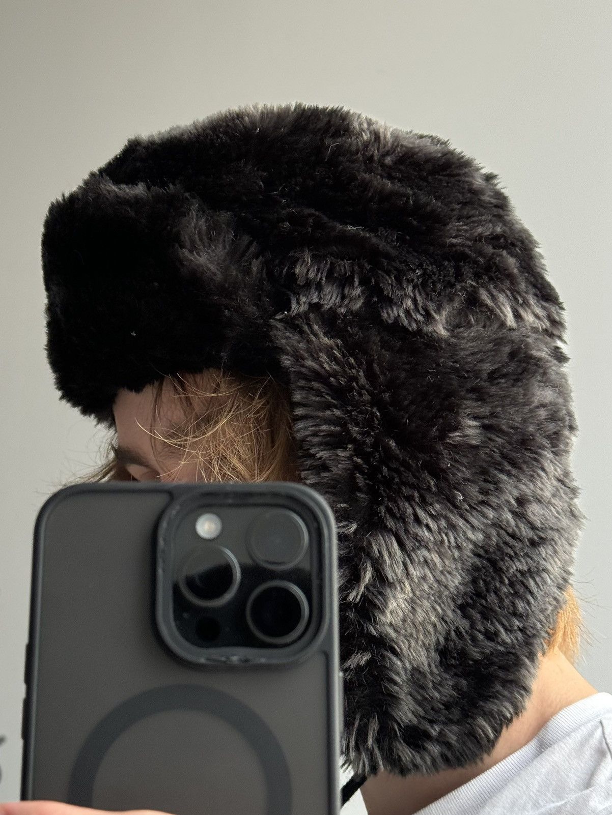 Hysteric Glamour × Japanese Brand Vintage fuzzy mohair japanese ushanka hat avant garde Size ONE SIZE - 4 Thumbnail