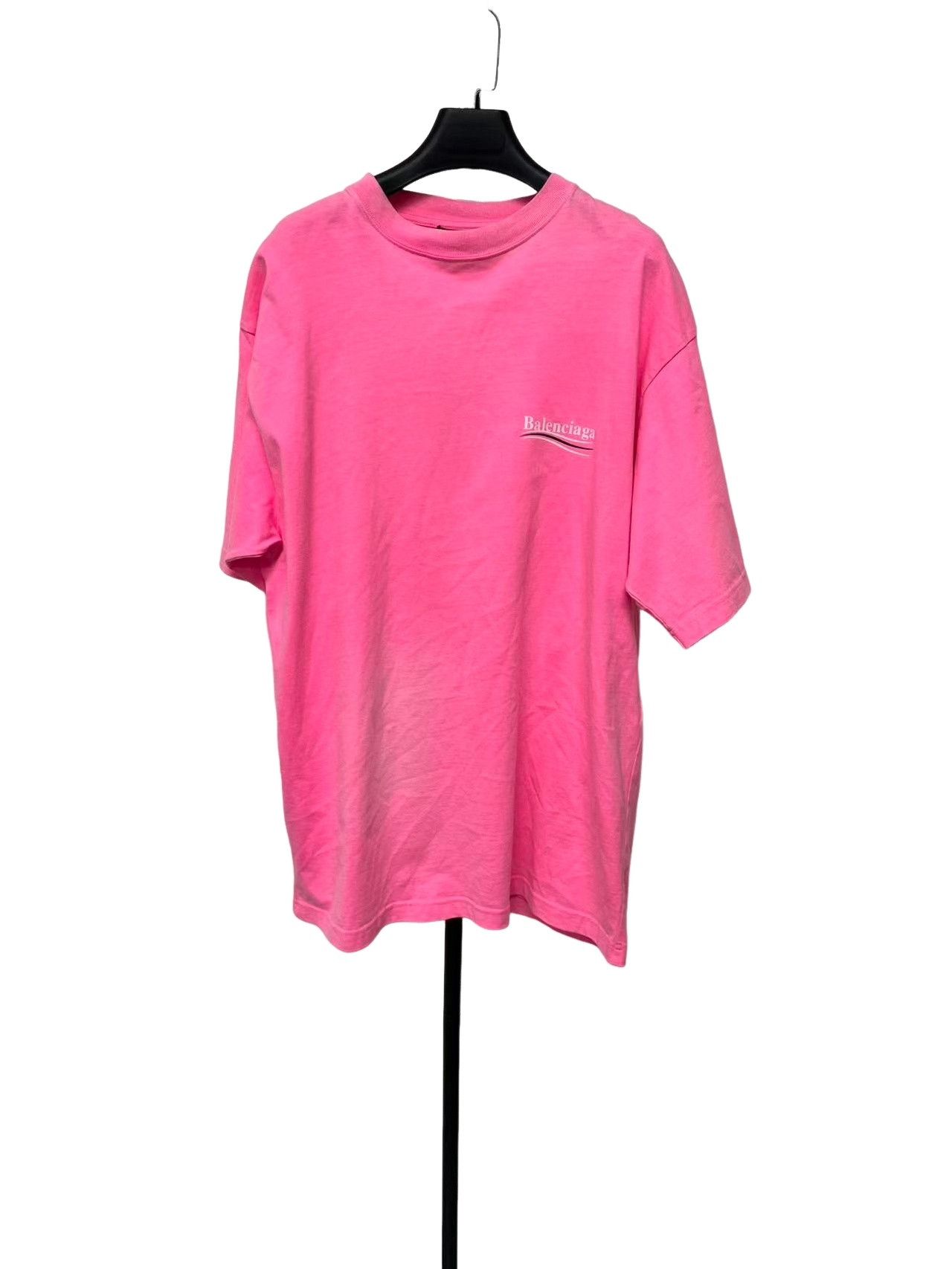 Balenciaga Balenciaga Pink Political Campaign Logo T-Shirt XS Size US XS / EU 42 / 0 - 1 Thumbnail