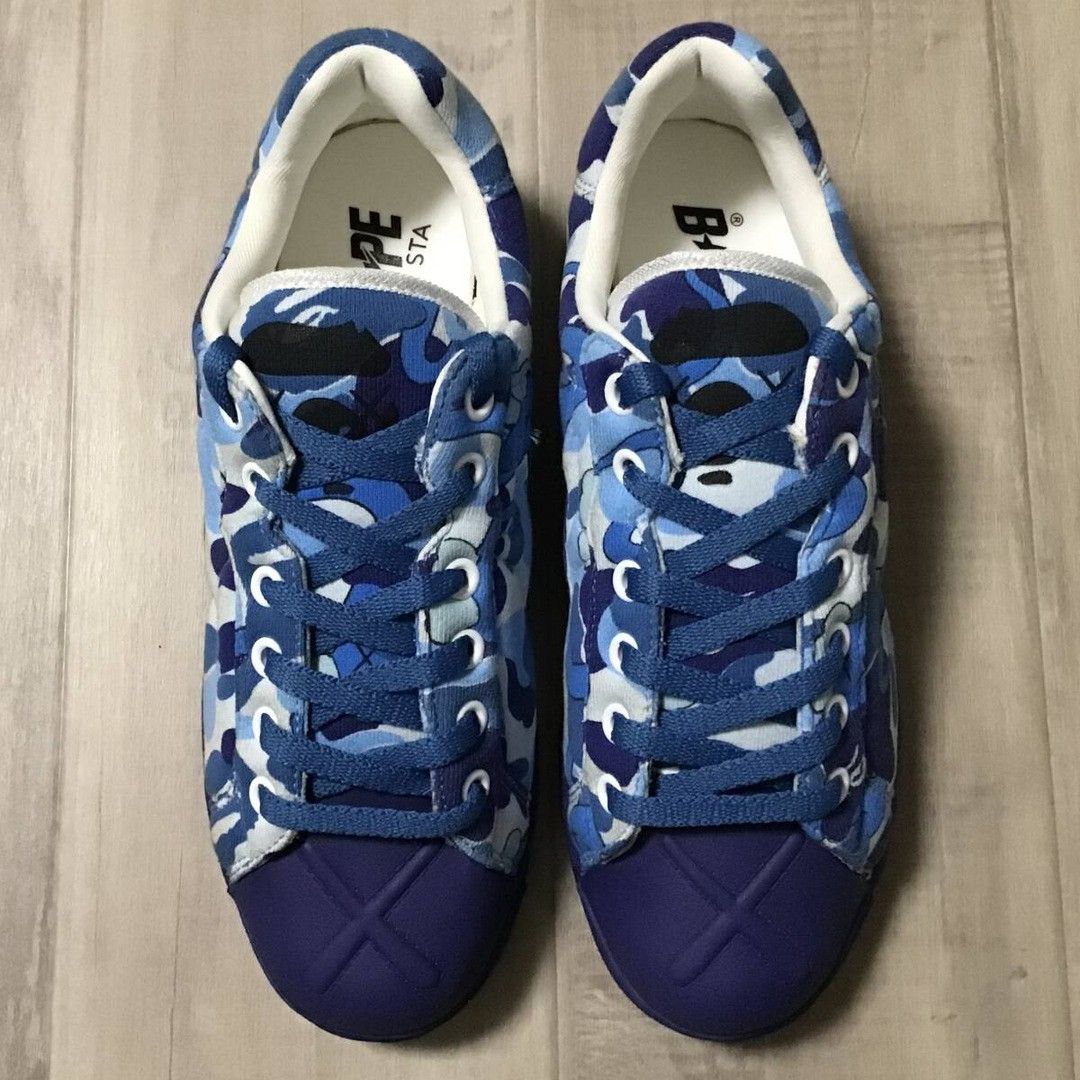 Bape × Kaws × Nigo KAWS ULTRA SKULL STA sneakers BAPE STA ABC camo Blue Size US 8.5 / EU 41-42 - 2 Thumbnail