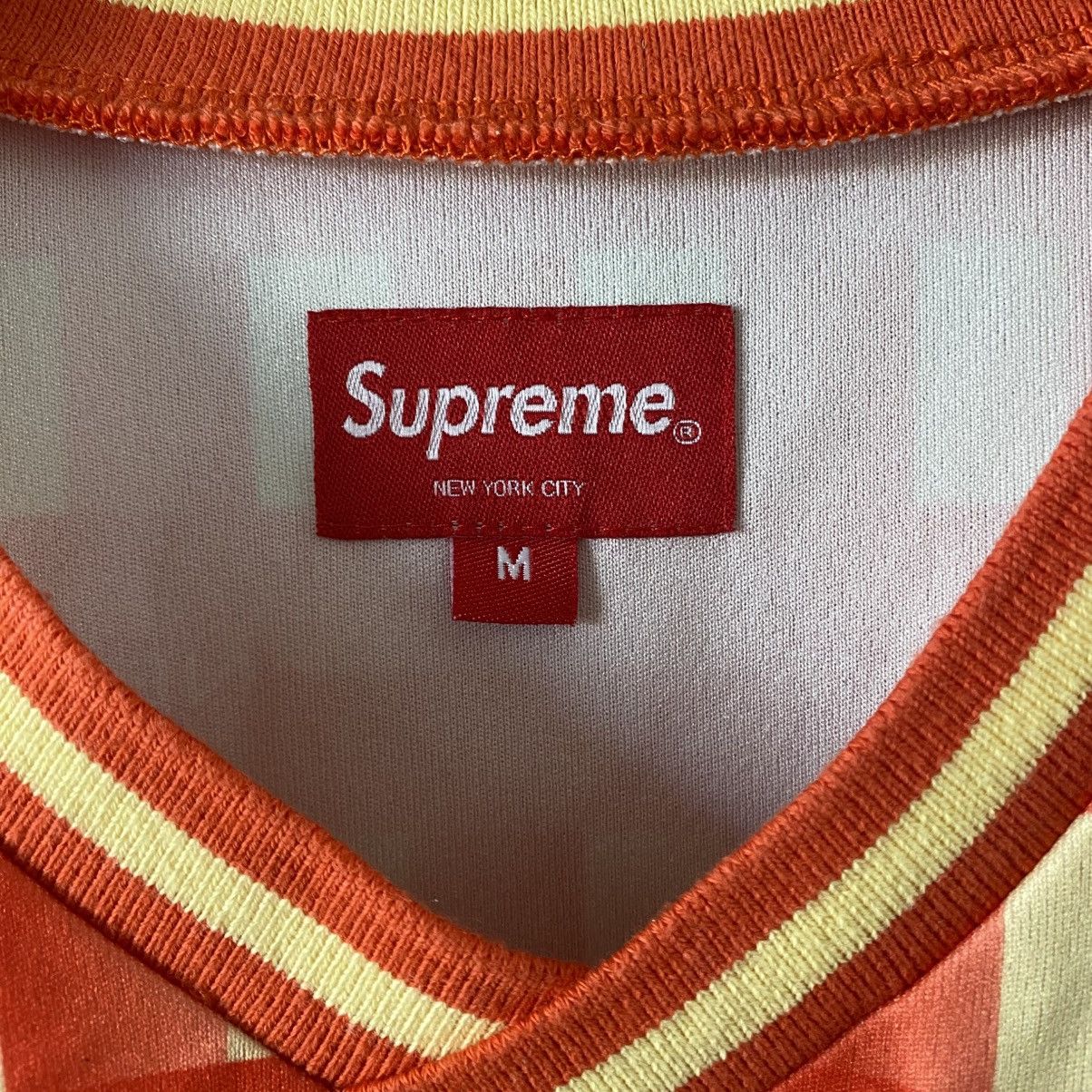Supreme Supreme Grid Soccer Jersey Top Orange 2020 Size US M / EU 48-50 / 2 - 3 Thumbnail
