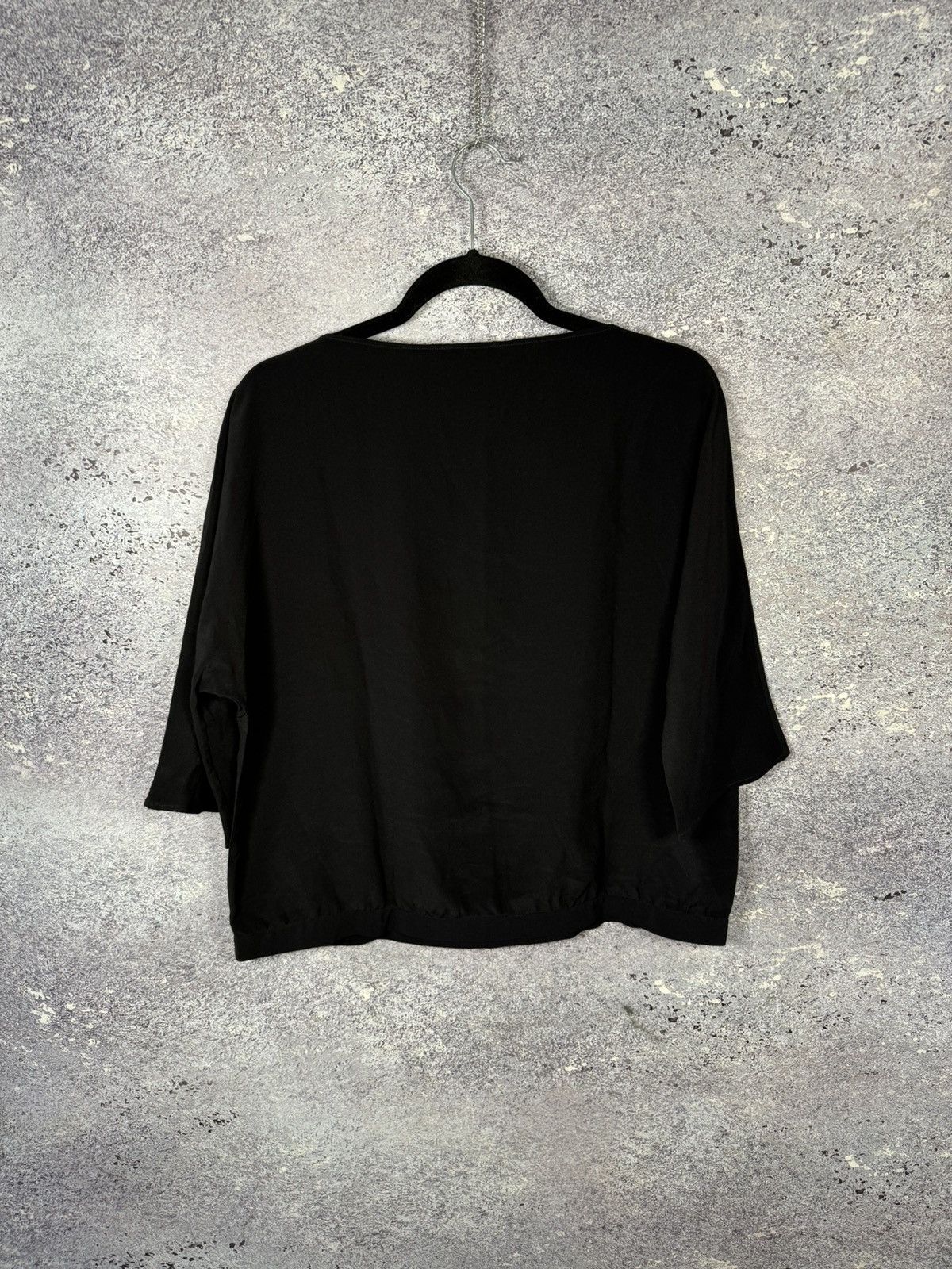 Etro × Vintage Vintage ETRO Silk Oversized Wide Sleeve Top Woman Size M / US 6-8 / IT 42-44 - 12 Thumbnail