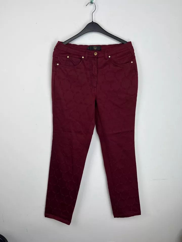 MCM Vintage MCM LOGO Monogramm ALL OVER Stretch Jeans size 29 Size 29" - 9 Thumbnail