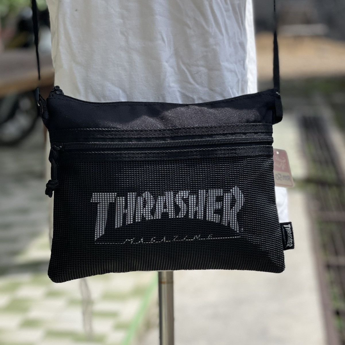 Thrasher 🔥 STREET STYLE THRASHER MAGAZINE NET SACOCHE Size ONE SIZE - 2 Thumbnail