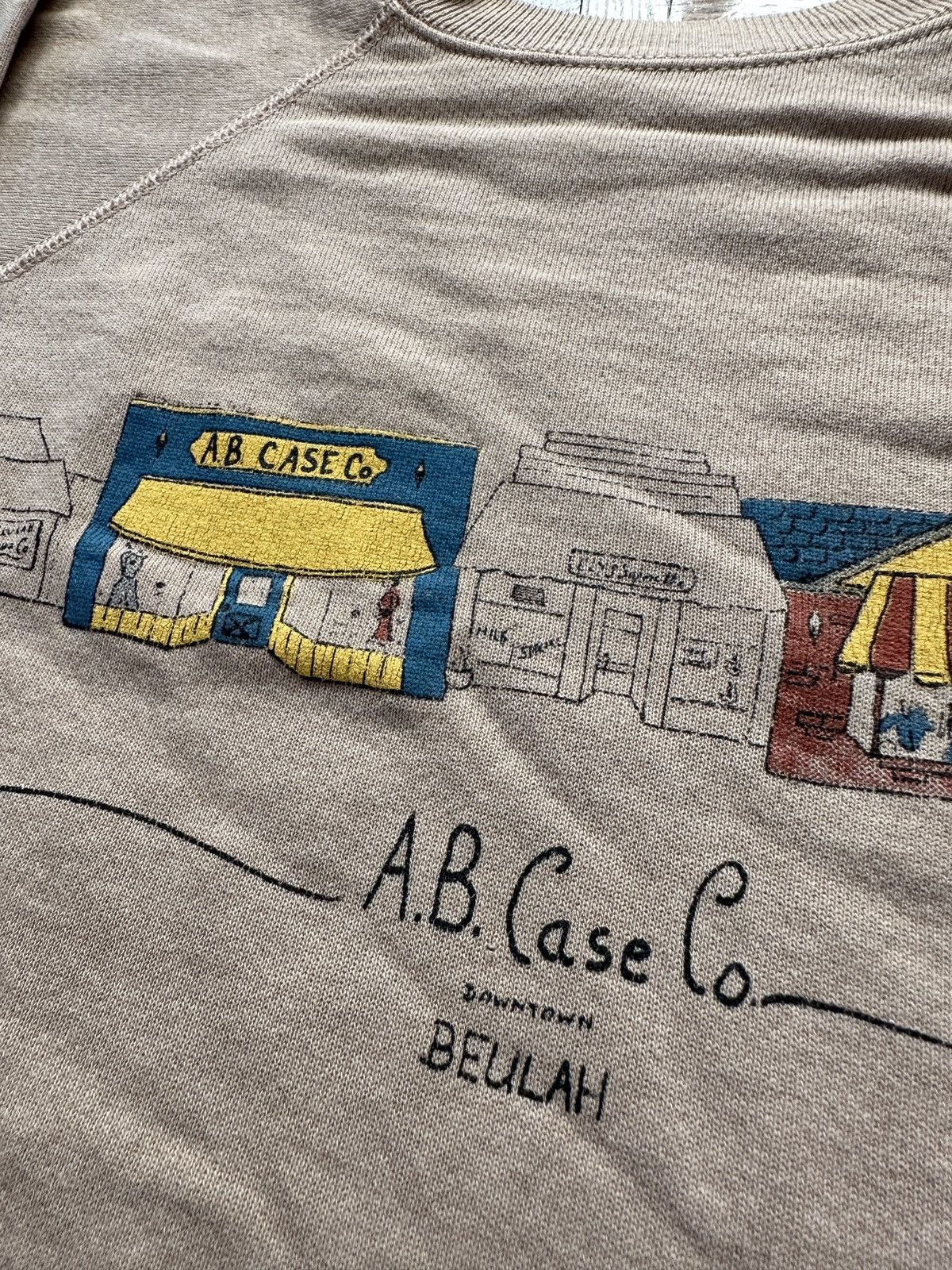 Vintage Vintage 80s Downtown Beulah Graphic Crewneck Sweatshirt Size US M / EU 48-50 / 2 - 4 Thumbnail